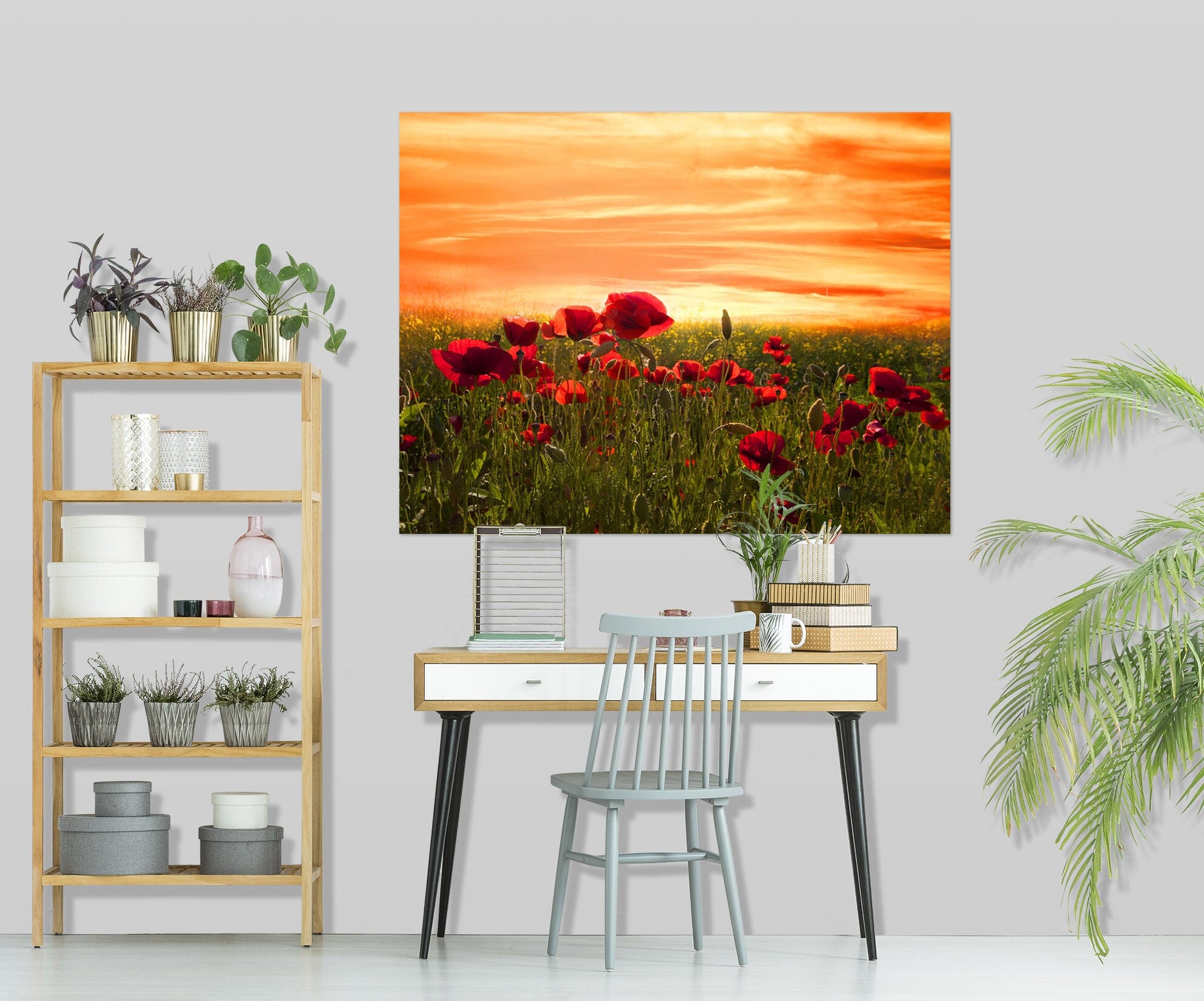 3D Rose Garden 193 Marco Carmassi Wall Sticker Wallpaper AJ Wallpaper 2