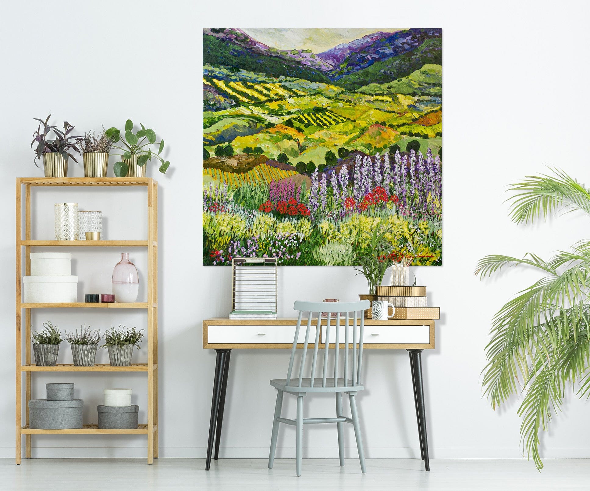 3D Wildflower Valley 170 Allan P. Friedlander Wall Sticker Wallpaper AJ Wallpaper 2