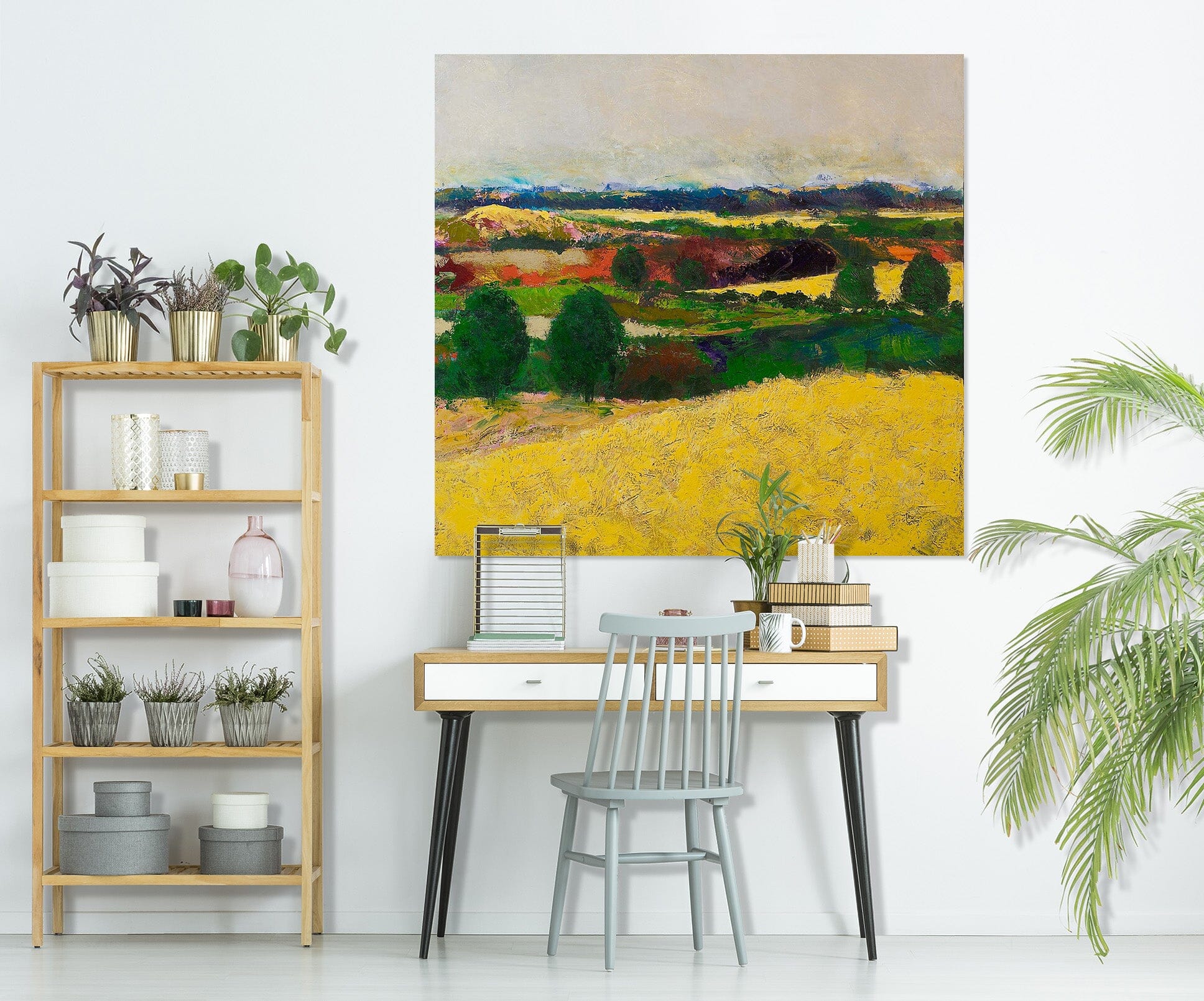 3D Golden Mound 160 Allan P. Friedlander Wall Sticker Wallpaper AJ Wallpaper 2