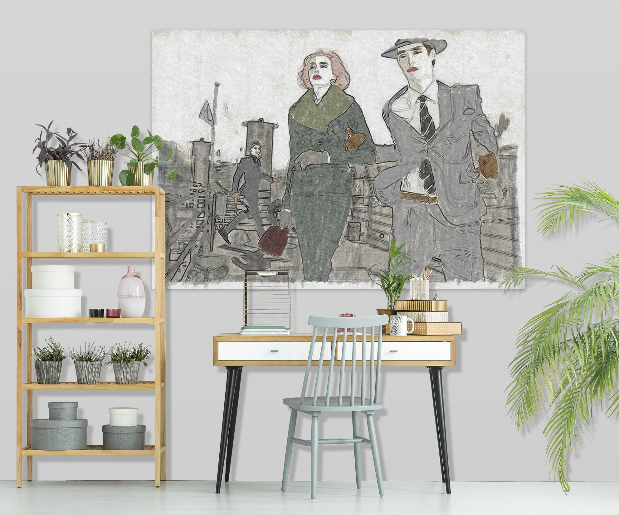 3D Mall Elite 016 Marco Cavazzana Wall Sticker Wallpaper AJ Wallpaper 2