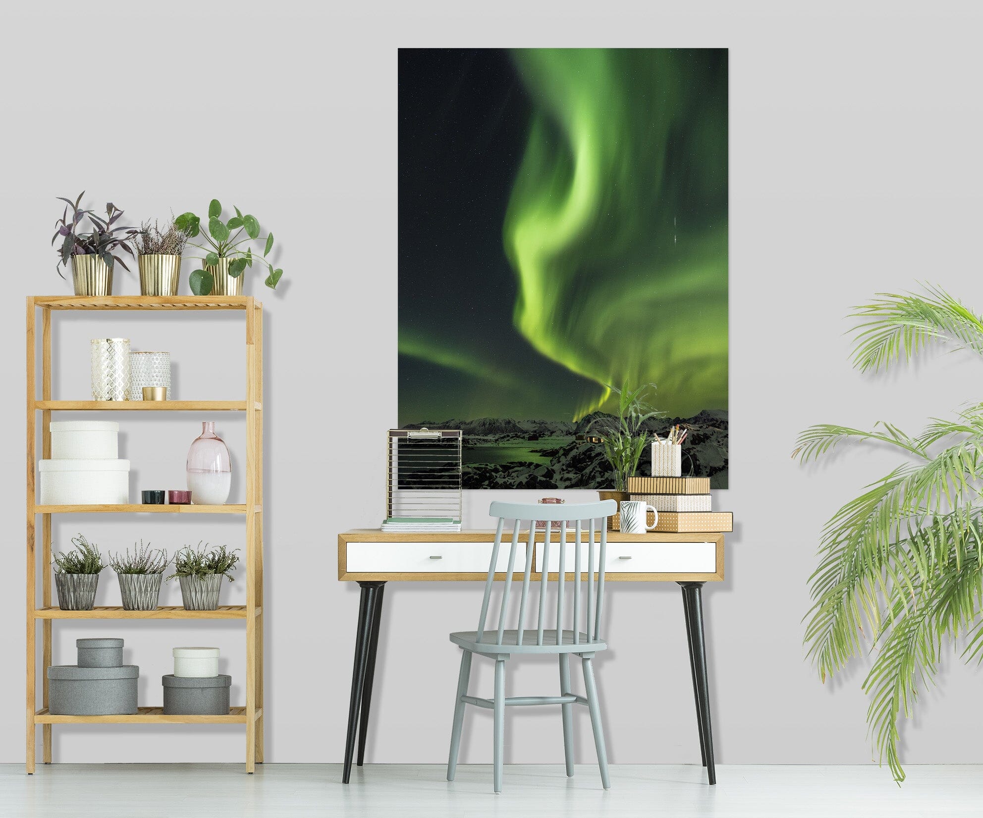 3D Green Light 231 Marco Carmassi Wall Sticker Wallpaper AJ Wallpaper 2