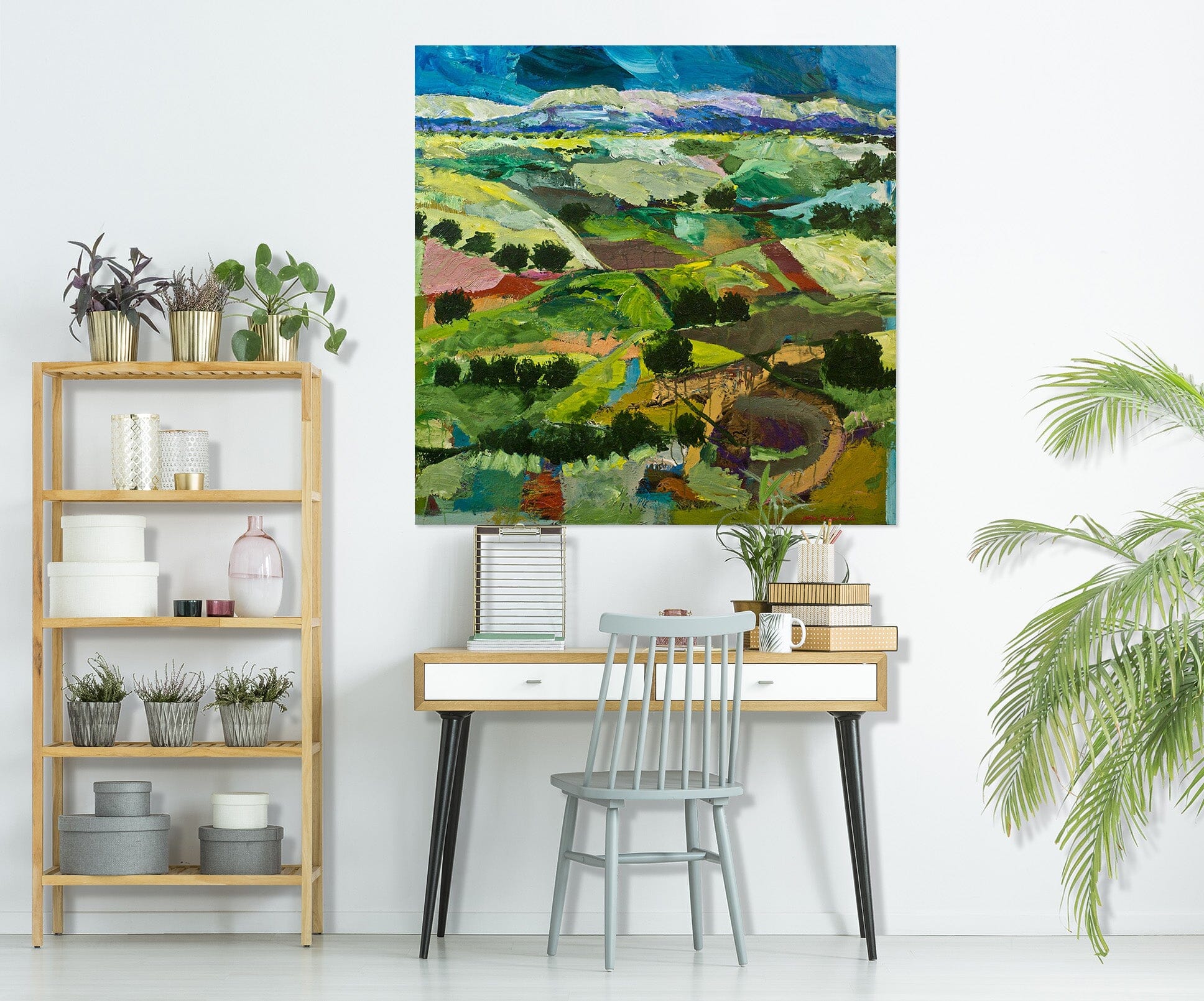 3D Green Field 186 Allan P. Friedlander Wall Sticker Wallpaper AJ Wallpaper 2