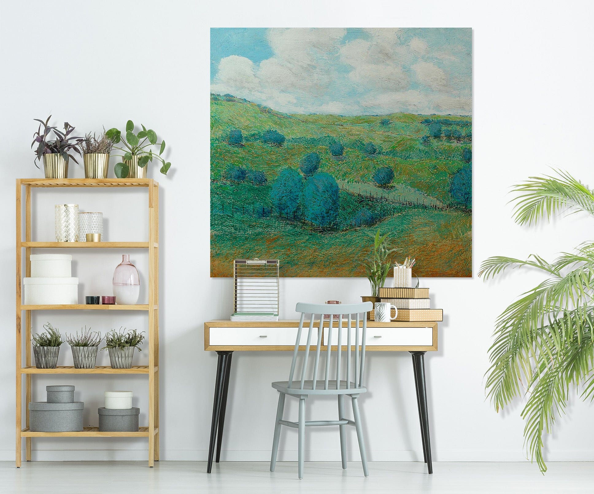 3D Hillside Tree 112 Allan P. Friedlander Wall Sticker Wallpaper AJ Wallpaper 2