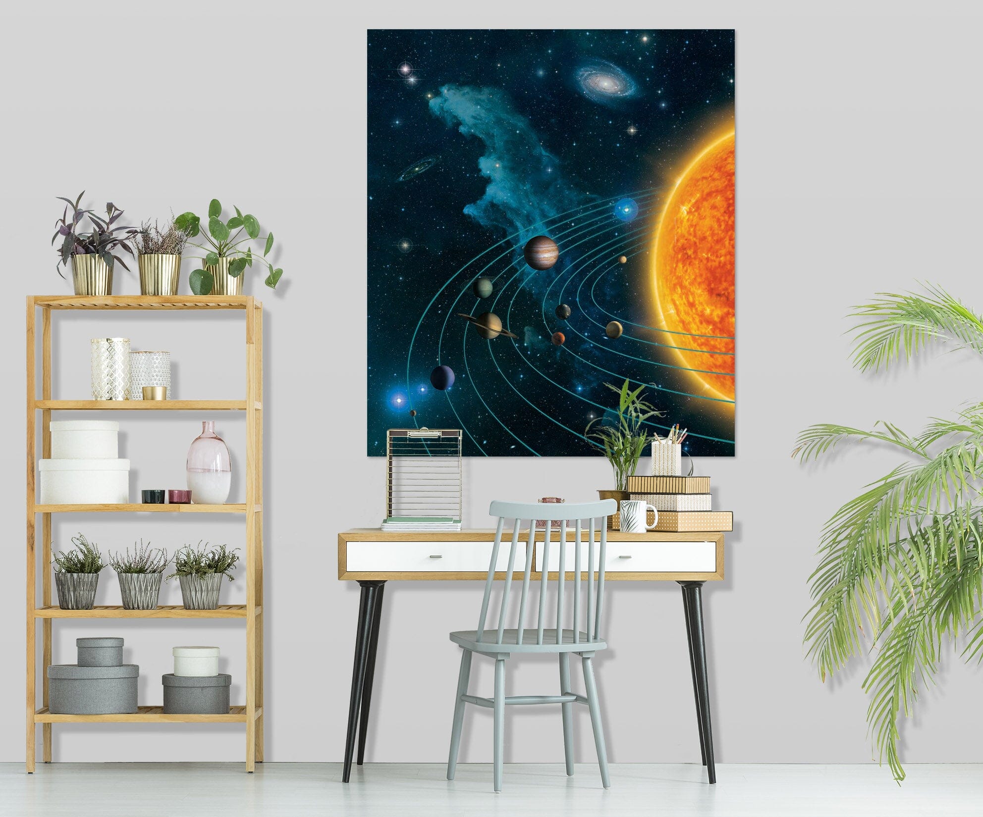 3D Solar System 074 Vincent Hie Wall Sticker Wallpaper AJ Wallpaper 2