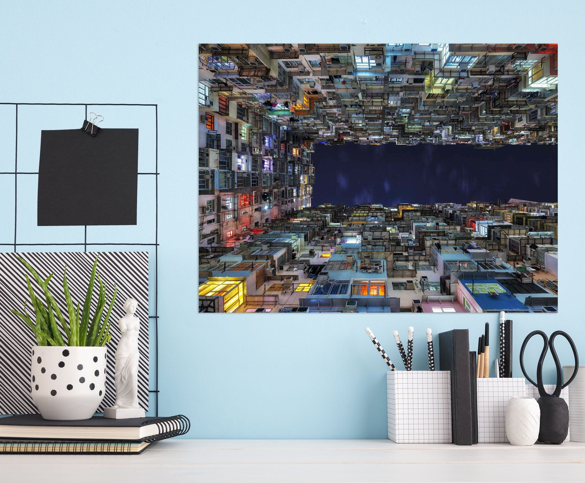 3D Tall Building 142 Marco Carmassi Wall Sticker Wallpaper AJ Wallpaper 2