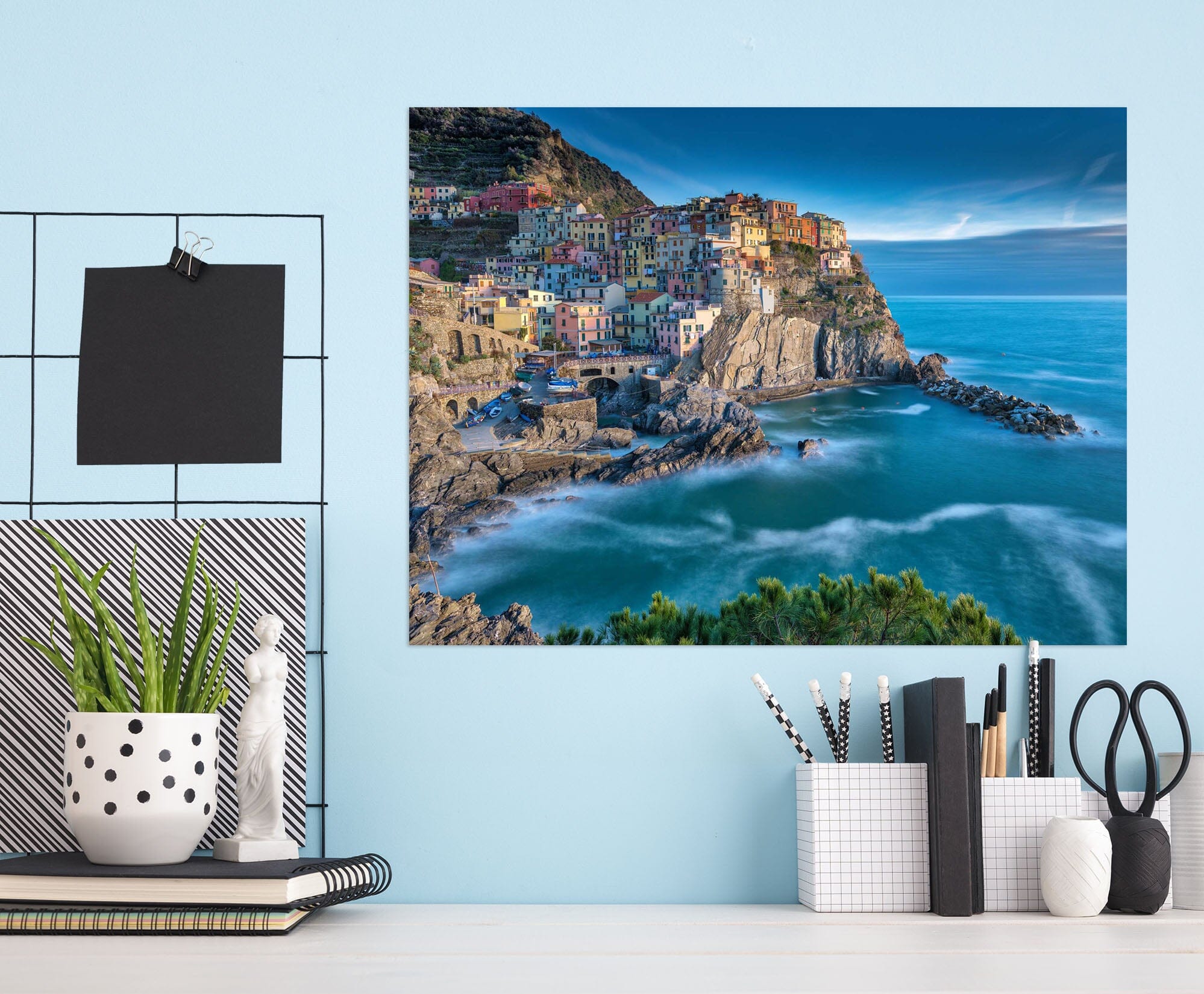 3D Sea City 165 Marco Carmassi Wall Sticker Wallpaper AJ Wallpaper 2