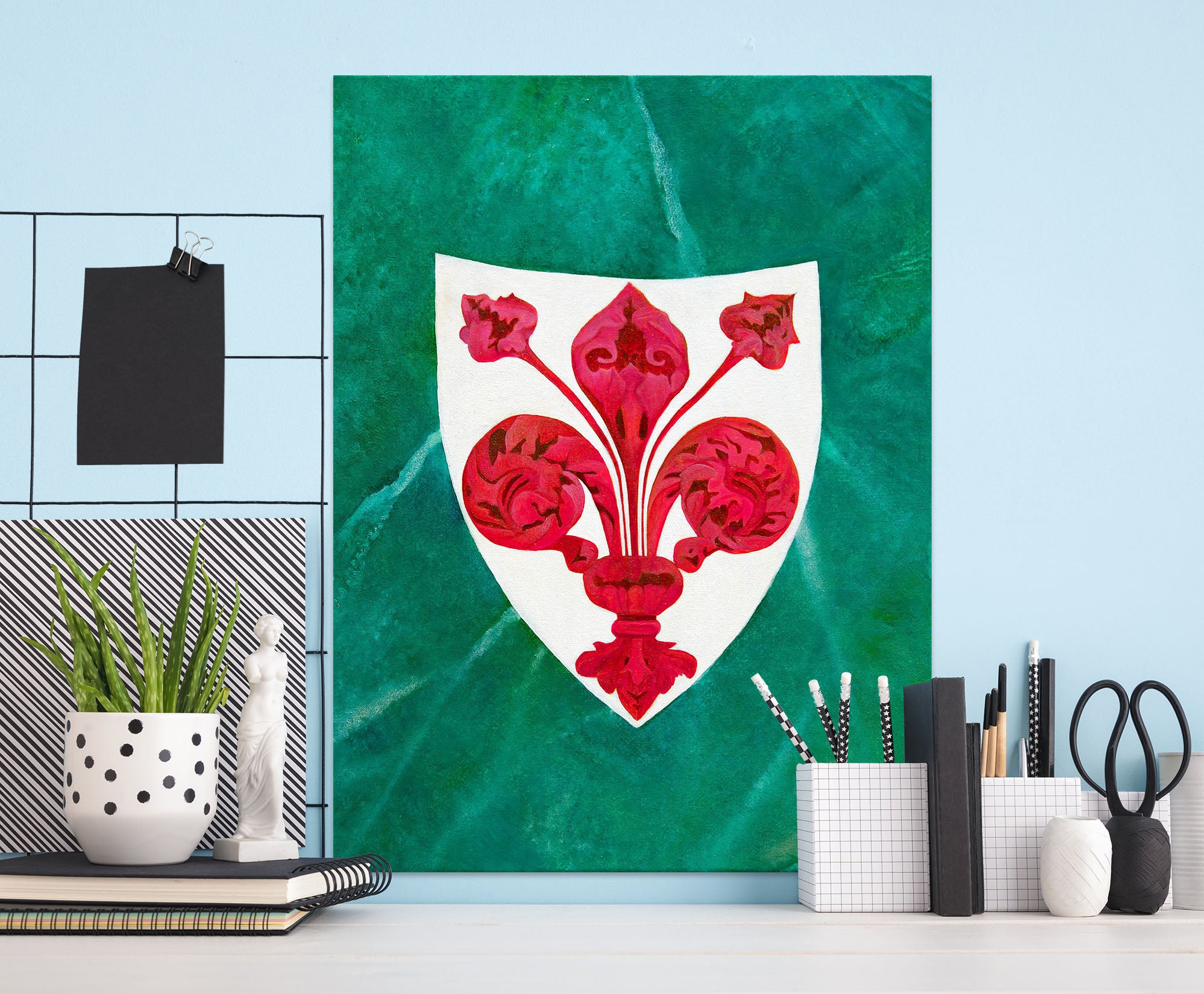 3D Badge Pattern 110129 Matthew Holden Bates Wall Sticker