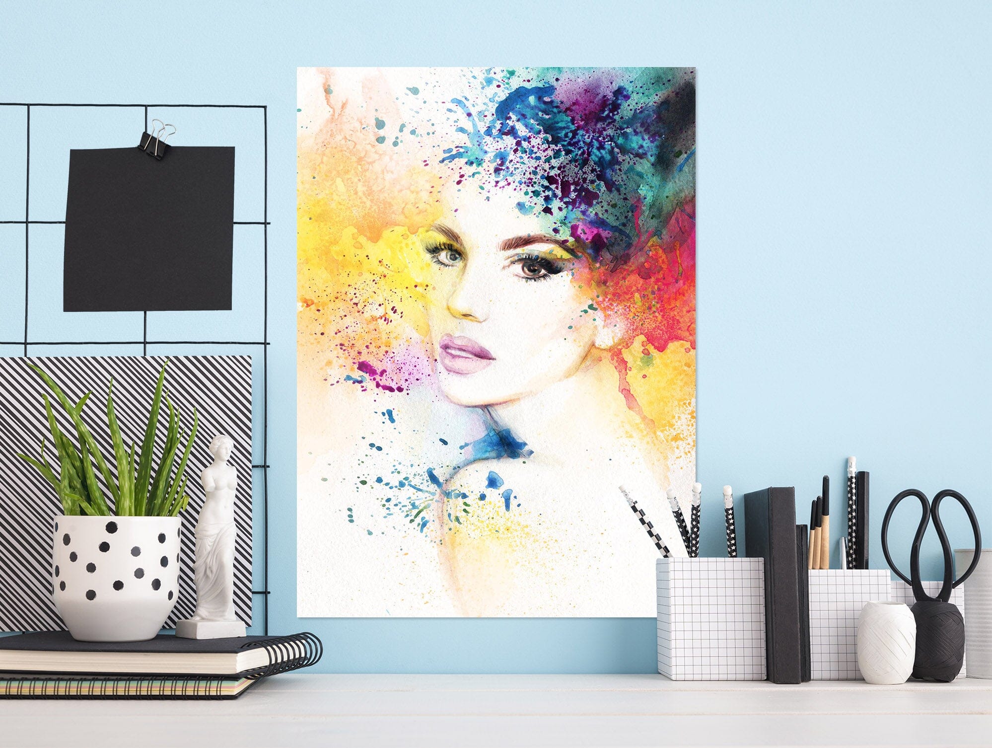 3D Model Woman 1011 Wall Sticker Wallpaper AJ Wallpaper 2