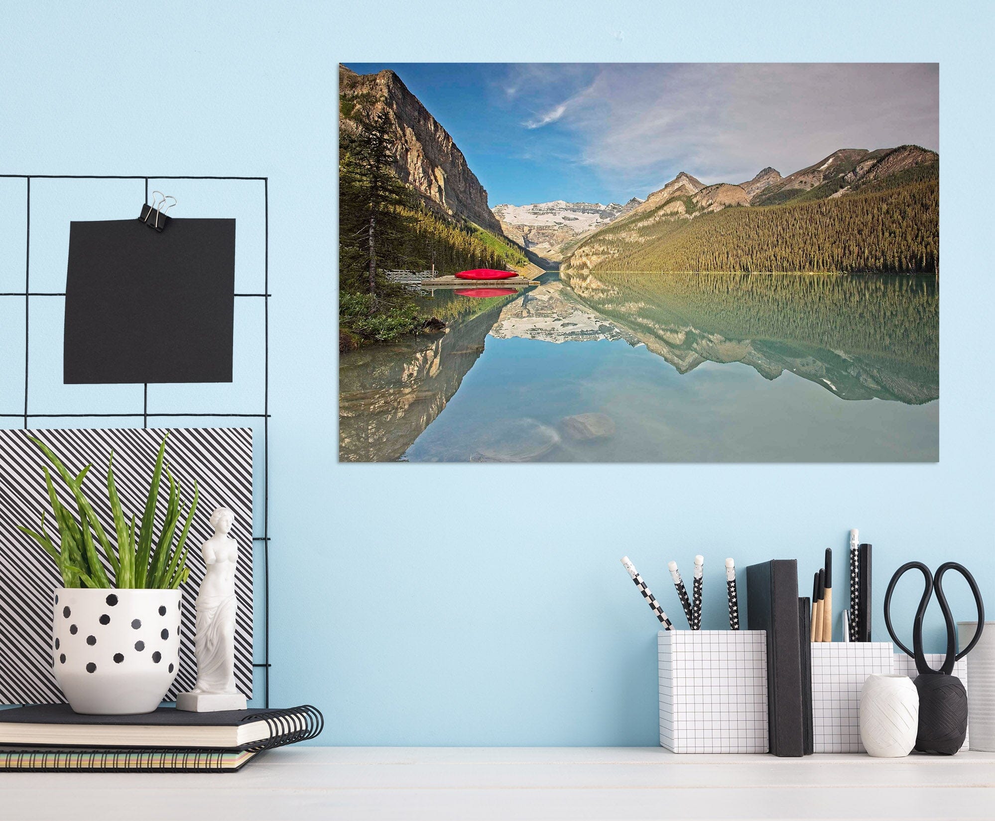 3D Lake Boat 014 Kathy Barefield Wall Sticker Wallpaper AJ Wallpaper 2