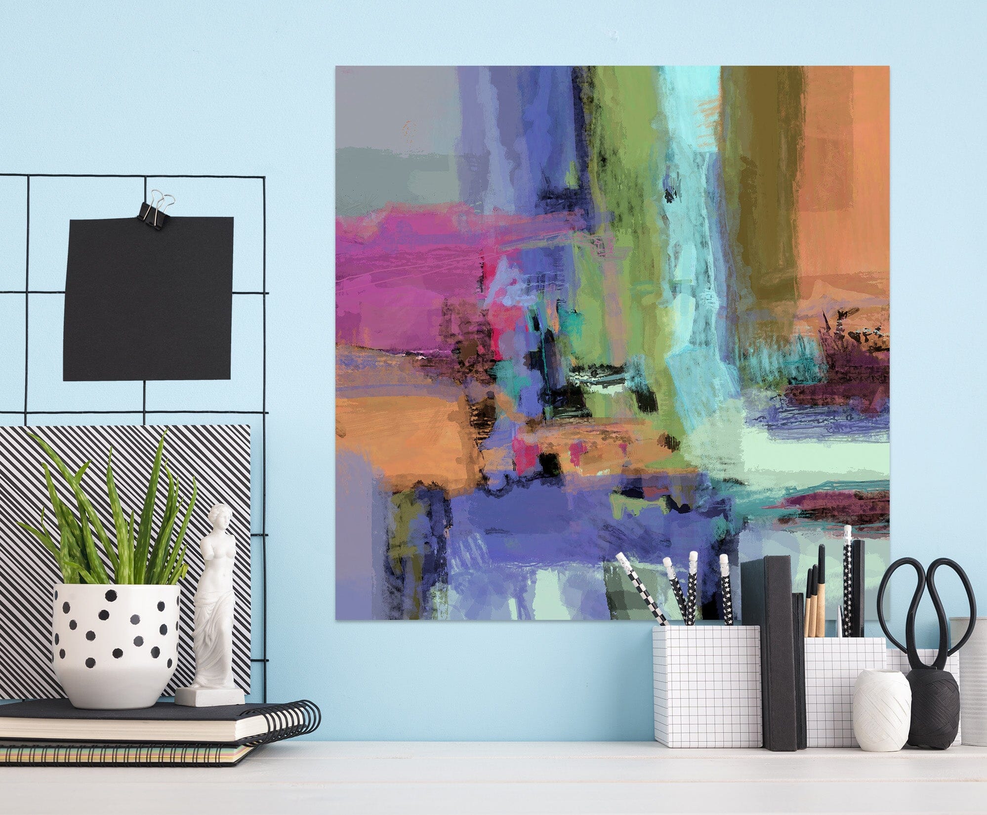 3D Abstract Waterfall 018 Michael Tienhaara Wall Sticker Wallpaper AJ Wallpaper 2