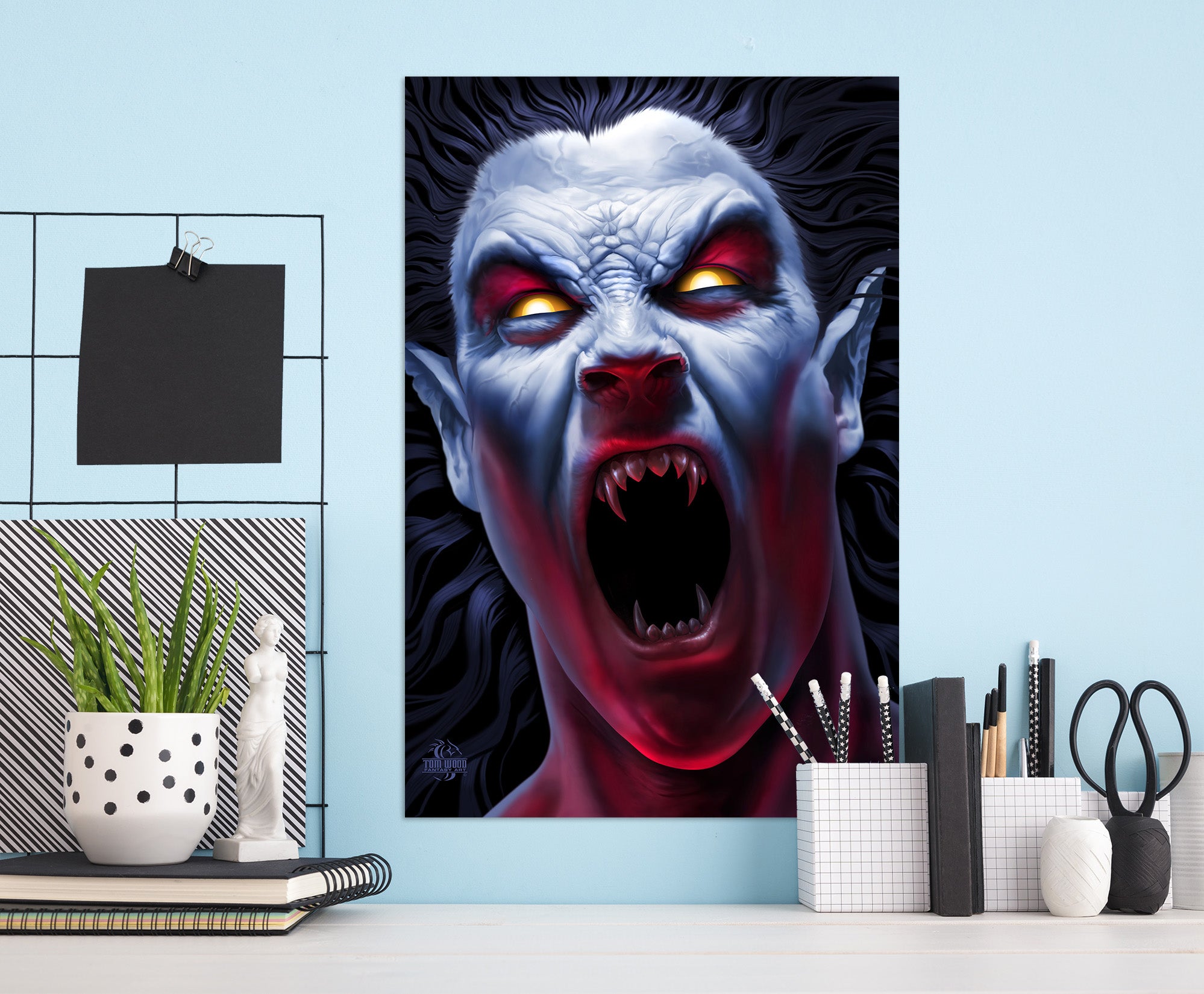 3D Monster Man 5126 Tom Wood Wall Sticker
