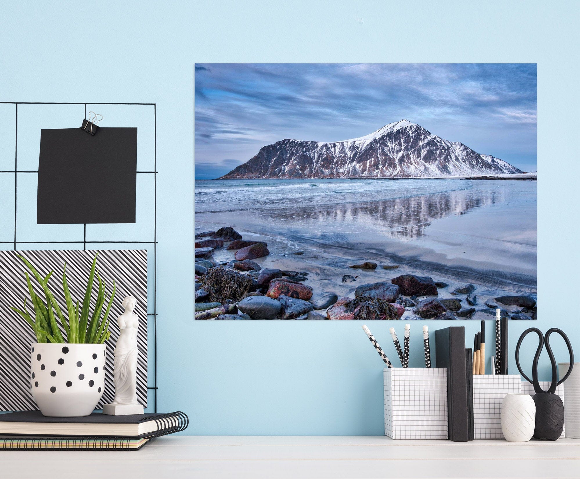 3D Snow Mountain 159 Marco Carmassi Wall Sticker Wallpaper AJ Wallpaper 2