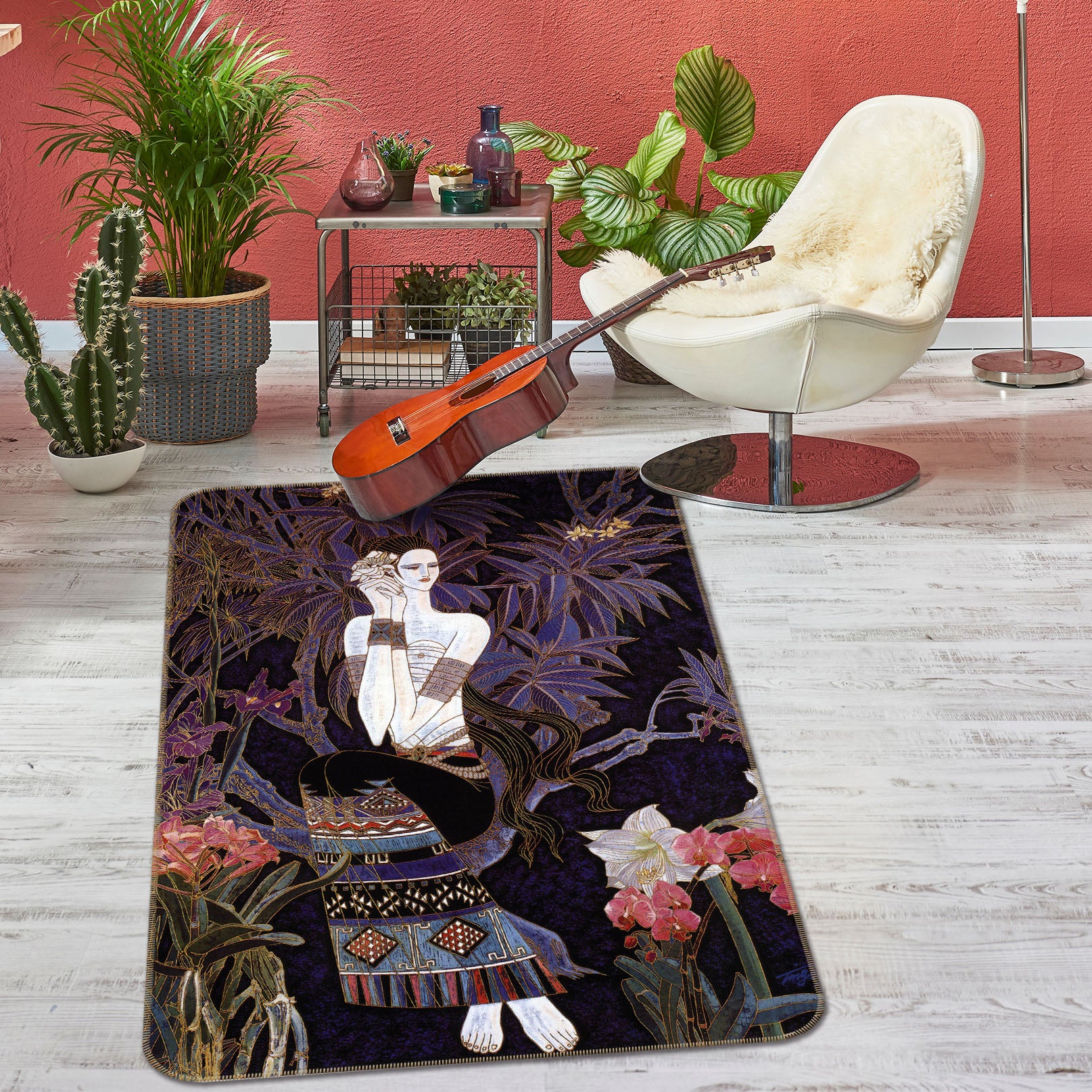 3D People Tree 33219 Non Slip Rug Mat