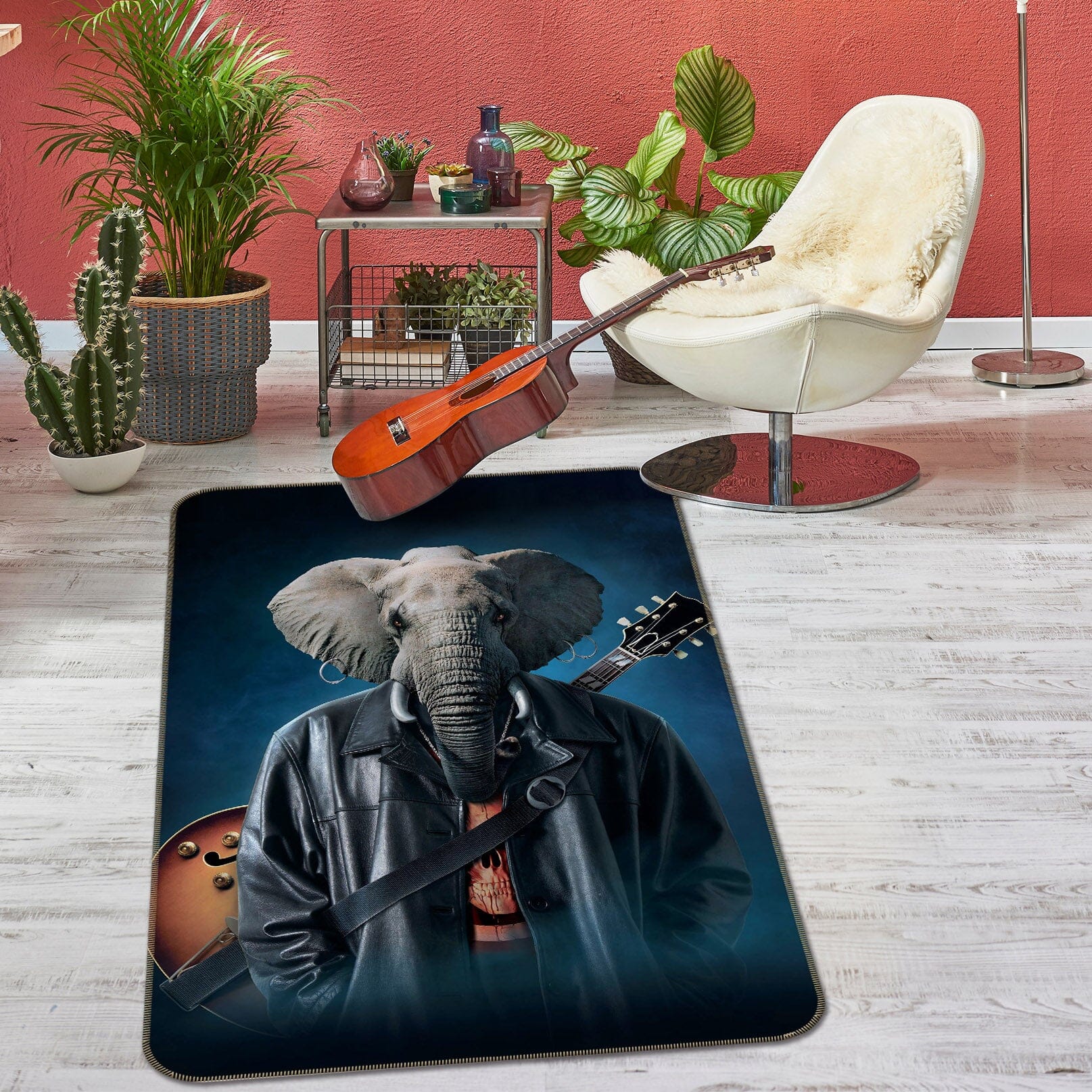 3D Elephice Cooper 1035 Vincent Hie Rug Non Slip Rug Mat Mat AJ Creativity Home
