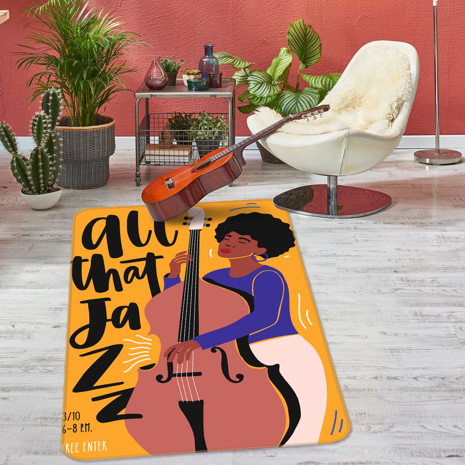3D Cello 37107 Non Slip Rug Mat