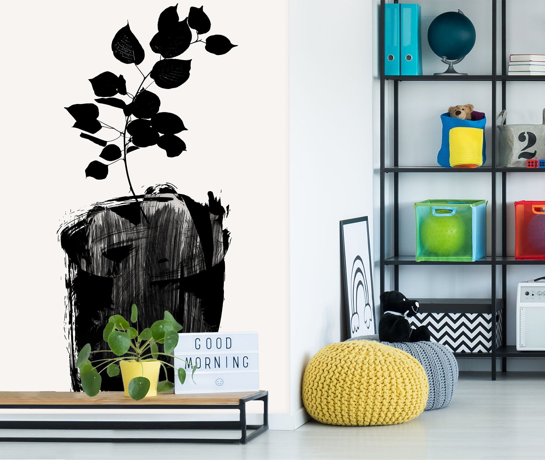 3D Little Sapling 1506 Boris Draschoff Wall Mural Wall Murals Wallpaper AJ Wallpaper 2