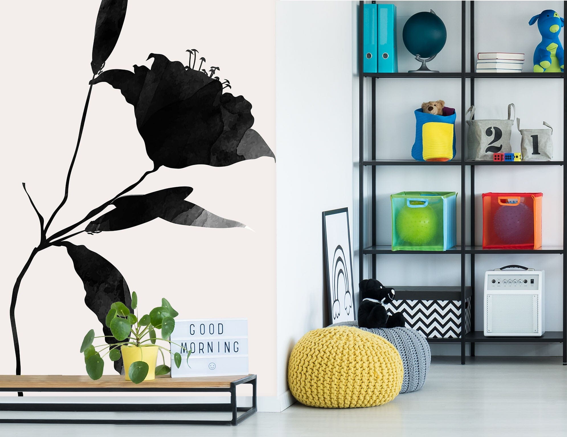 3D Autumn Flowers 1490 Boris Draschoff Wall Mural Wall Murals Wallpaper AJ Wallpaper 2