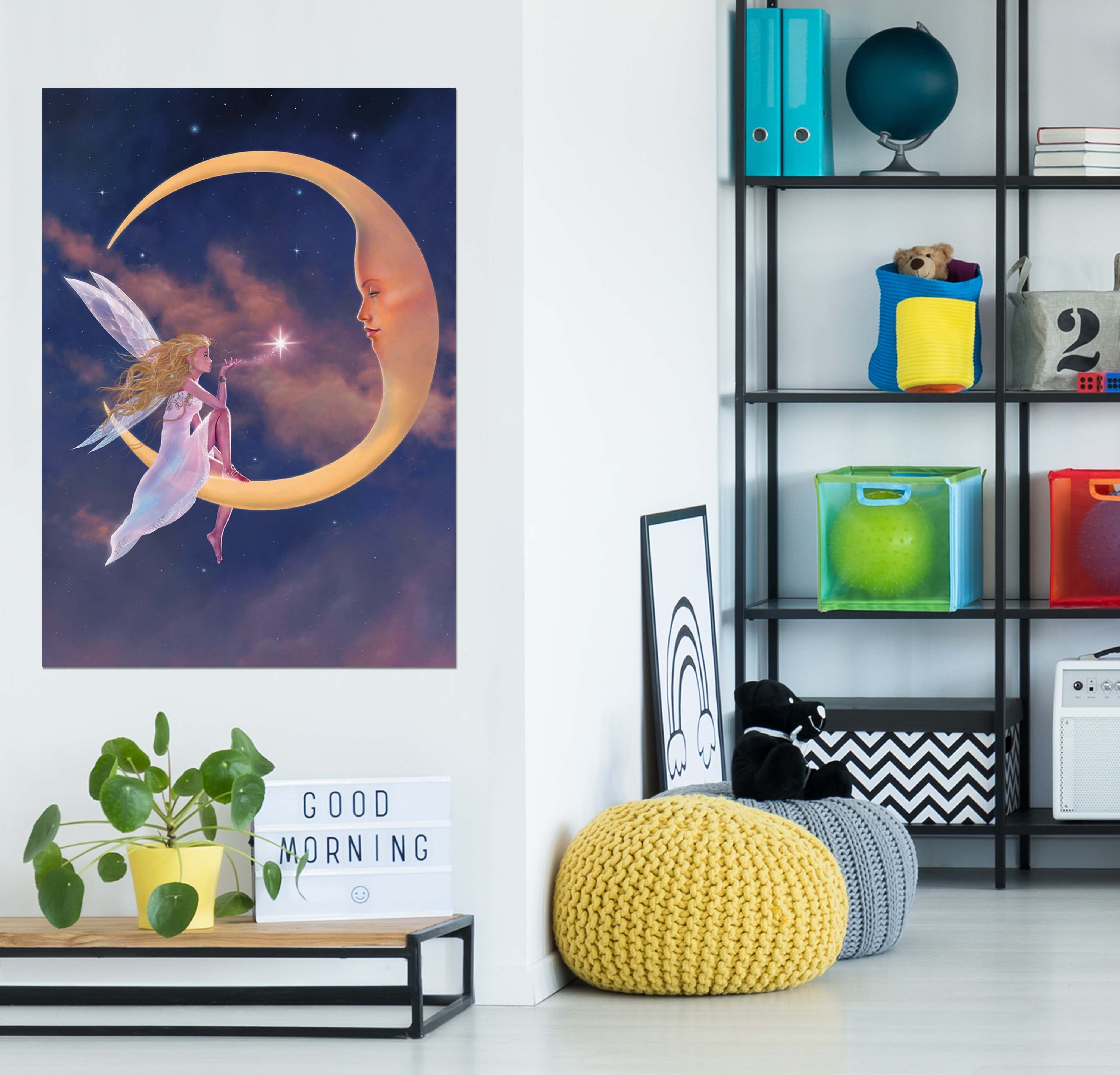 3D Star Kiss 075 Vincent Hie Wall Sticker Wallpaper AJ Wallpaper 2