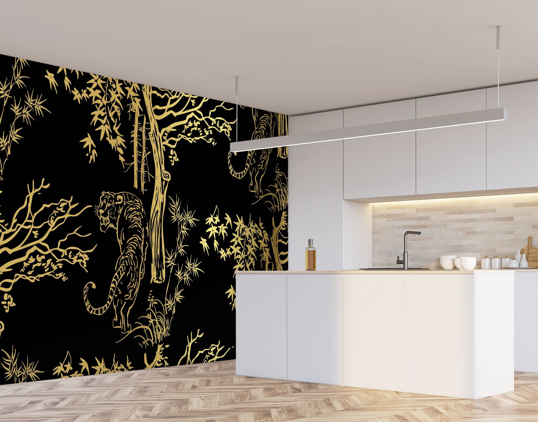 3D Tiger Tree 1143 Wall Murals Wallpaper AJ Wallpaper 2