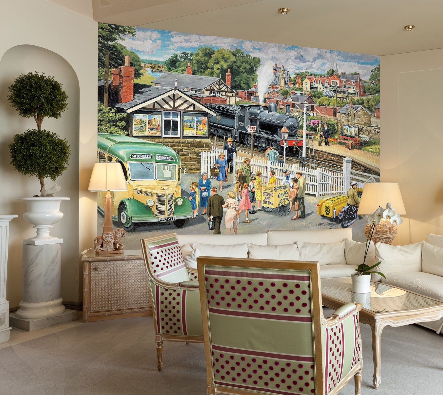 3D Selling Icecream 1048 Trevor Mitchell Wall Mural Wall Murals Wallpaper AJ Wallpaper 2