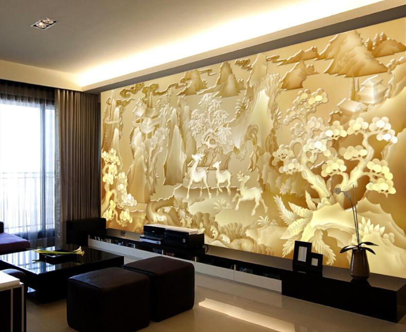 Anaglyph Scenery Wallpaper AJ Wallpaper 2