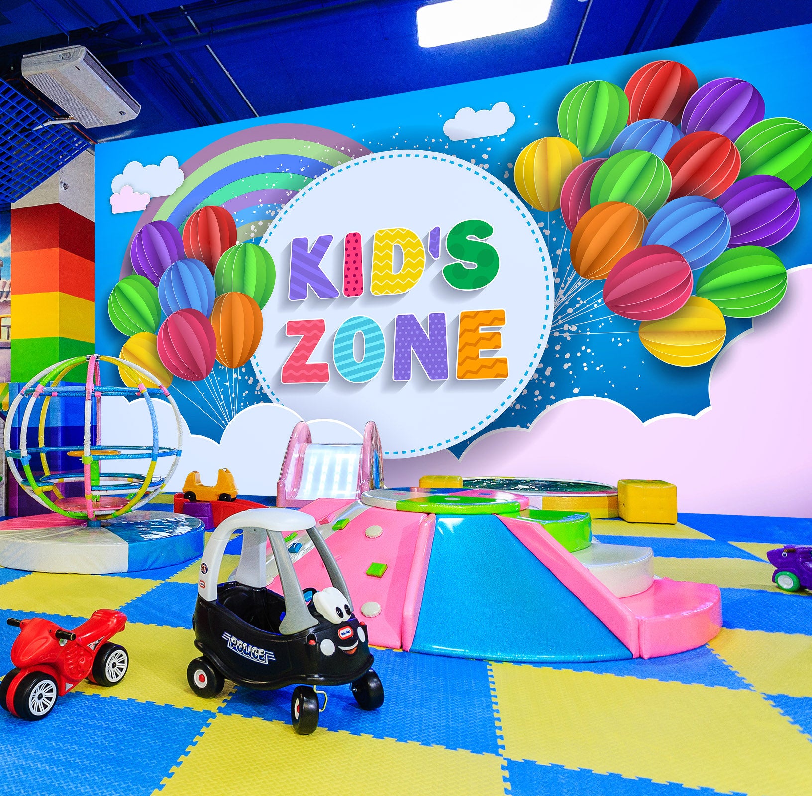 3D Colorful Balloons 1428 Indoor Play Centres Wall Murals