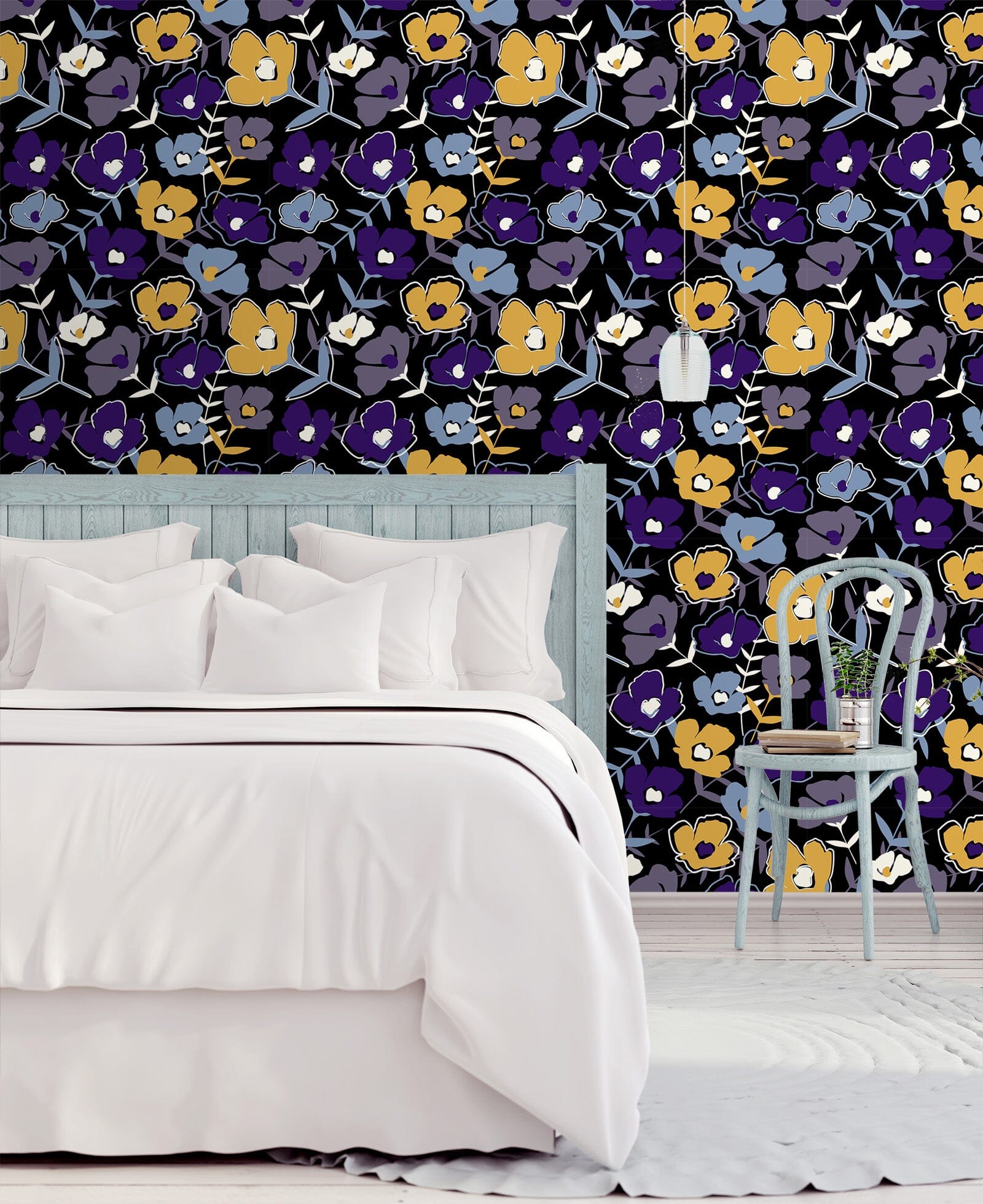 3D Colored Flower 48 Wall Murals Wallpaper AJ Wallpaper 2