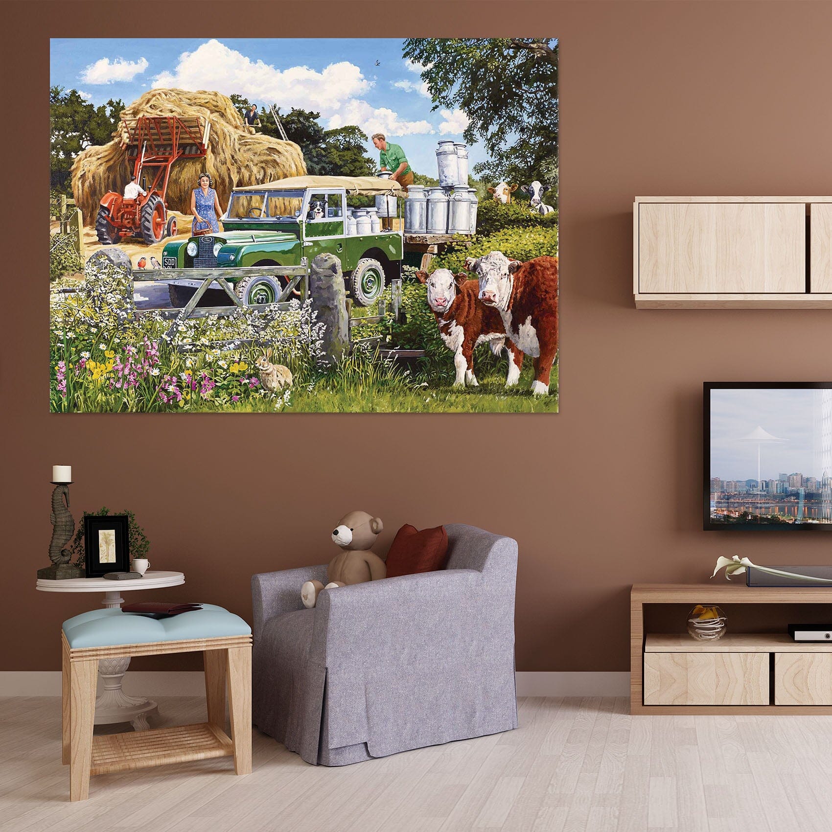 3D Collecting The Churns 024 Trevor Mitchell Wall Sticker Wallpaper AJ Wallpaper 2