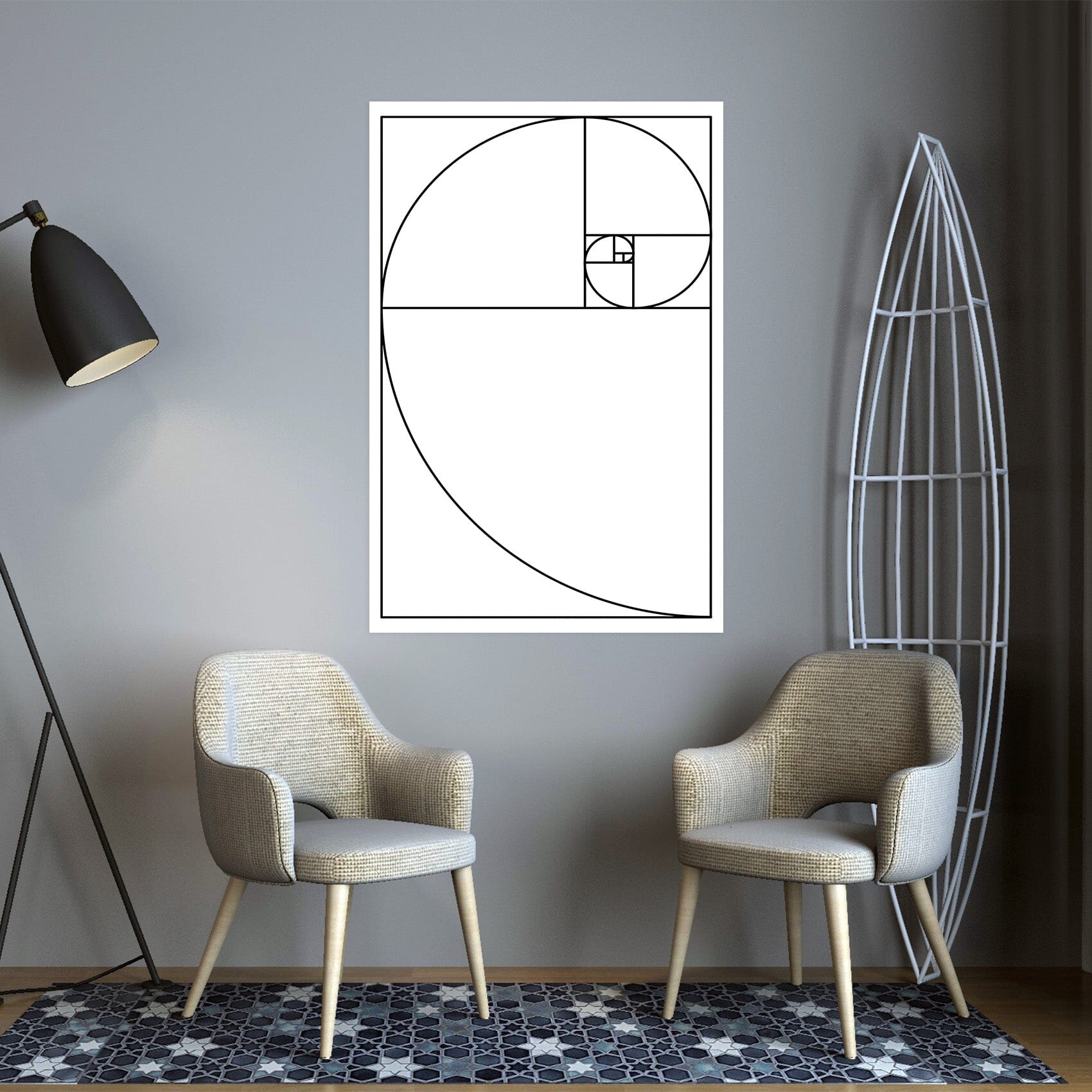 3D Line Pattern 203 Boris Draschoff Wall Sticker Wallpaper AJ Wallpaper 2