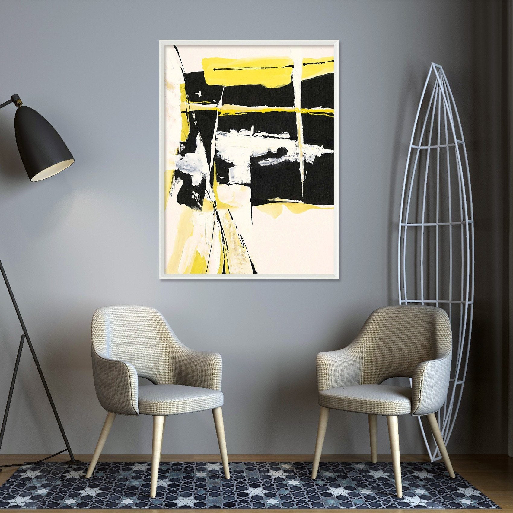 3D Graffiti Pattern 105 Fake Framed Print Painting Wallpaper AJ Creativity Home