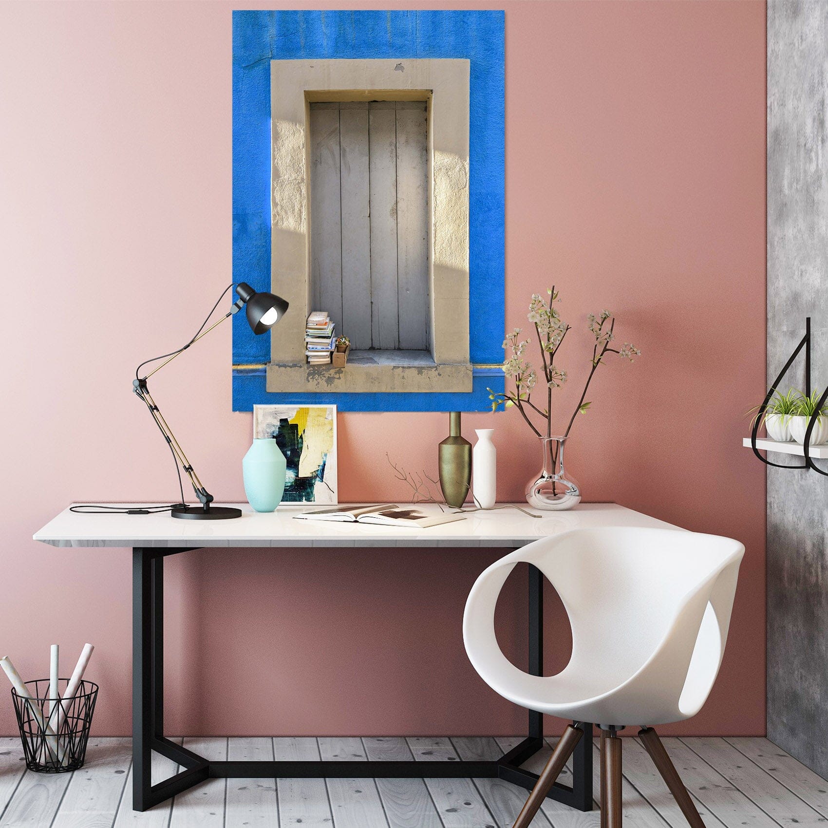 3D Town Door 002 Marco Carmassi Wall Sticker Wallpaper AJ Wallpaper 2