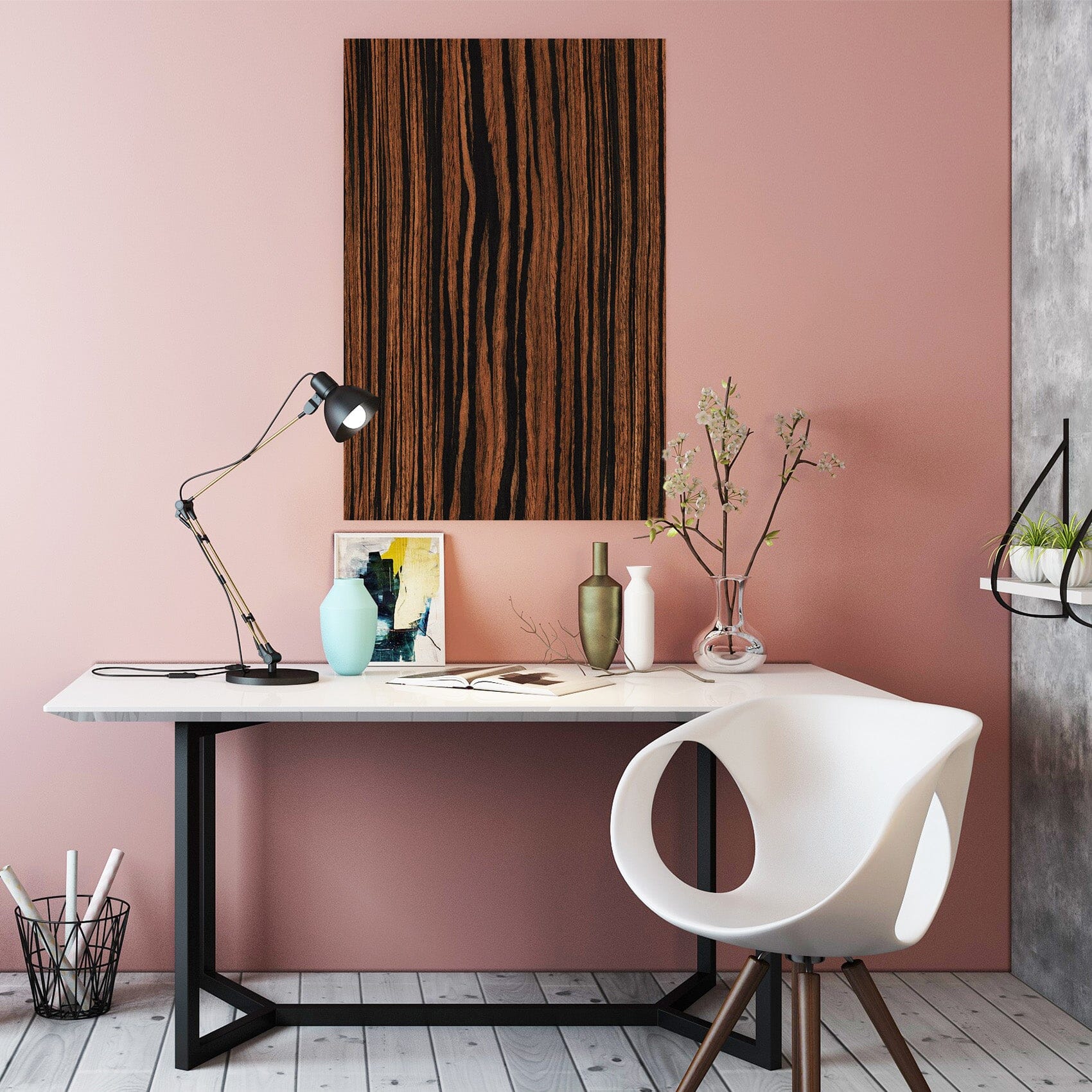 3D Wood Grain 1002 Wall Sticker Wallpaper AJ Wallpaper 2