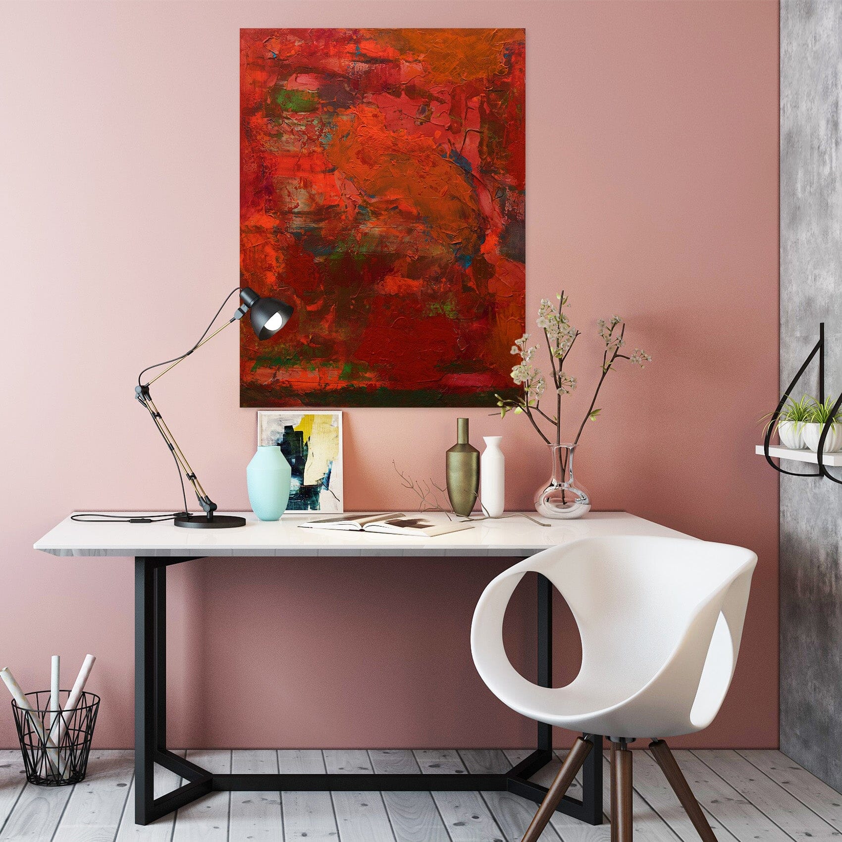 3D Red Storm 025 Allan P. Friedlander Wall Sticker Wallpaper AJ Wallpaper 2
