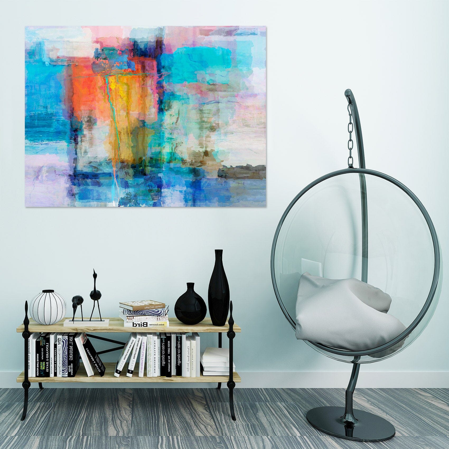 3D Abstract Art 007 Michael Tienhaara Wall Sticker Wallpaper AJ Wallpaper 2