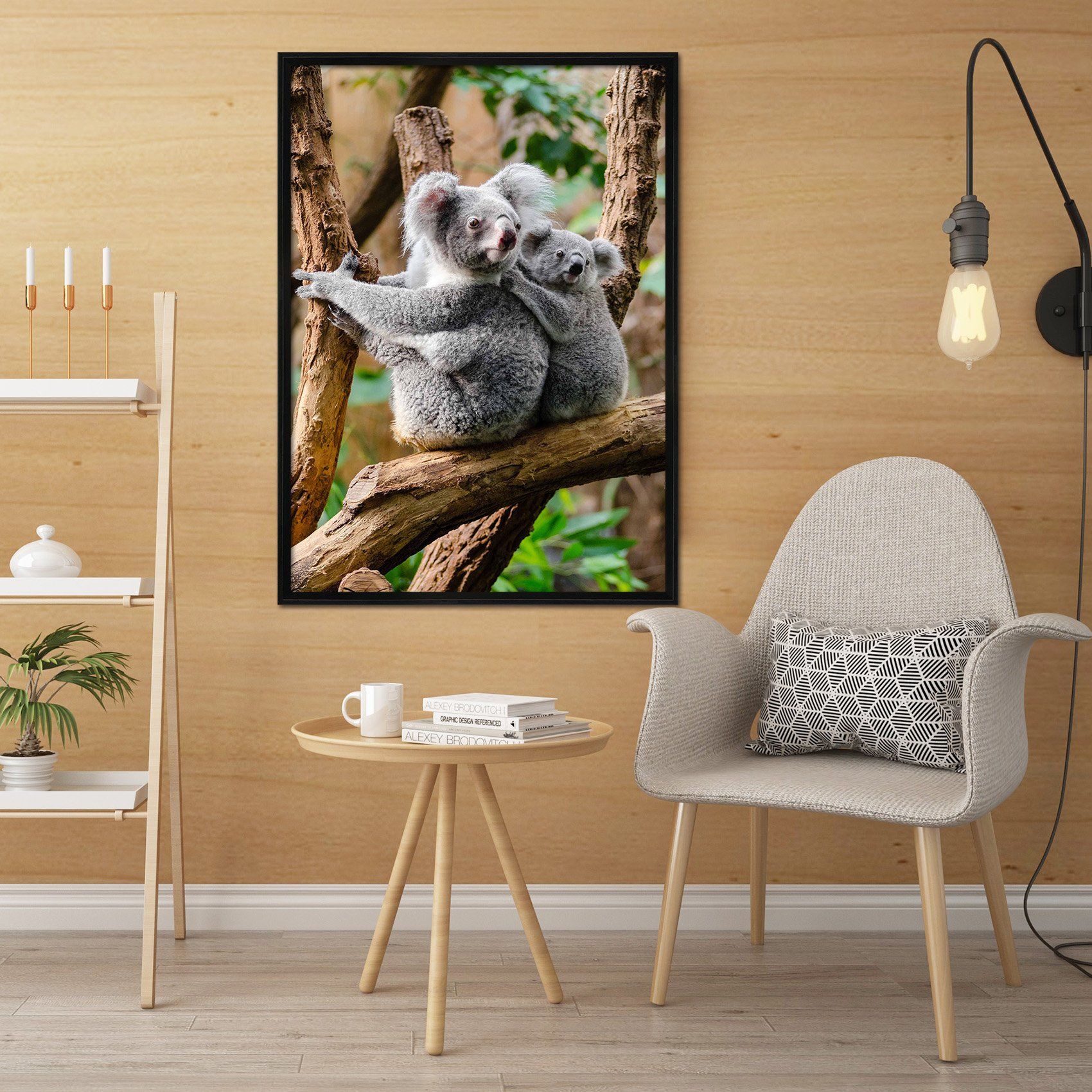 3D Leisurely Sun 056 Fake Framed Print Painting Wallpaper AJ Creativity Home