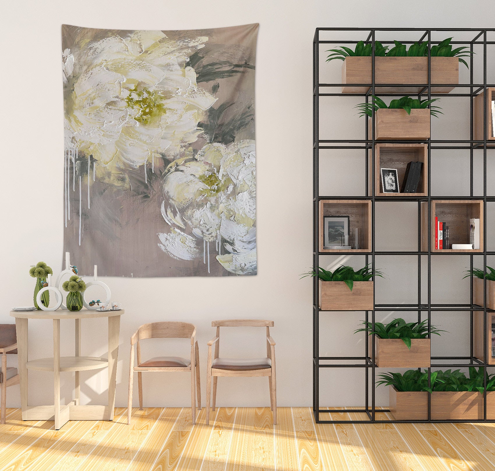 3D Gouache Petal 3442 Skromova Marina Tapestry Hanging Cloth Hang