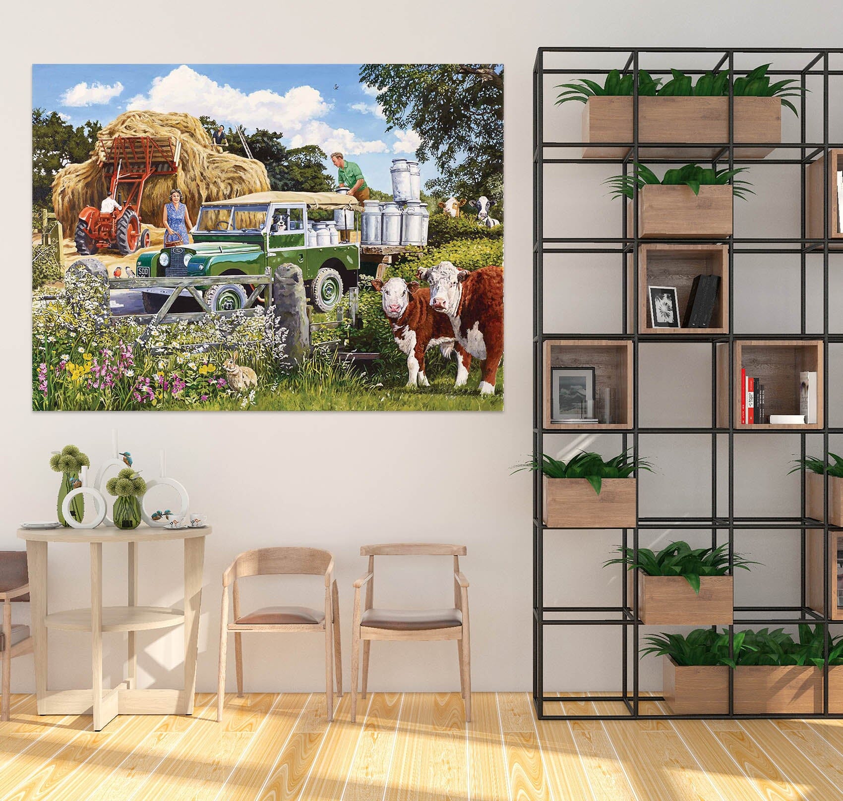 3D Collecting The Churns 024 Trevor Mitchell Wall Sticker Wallpaper AJ Wallpaper 2