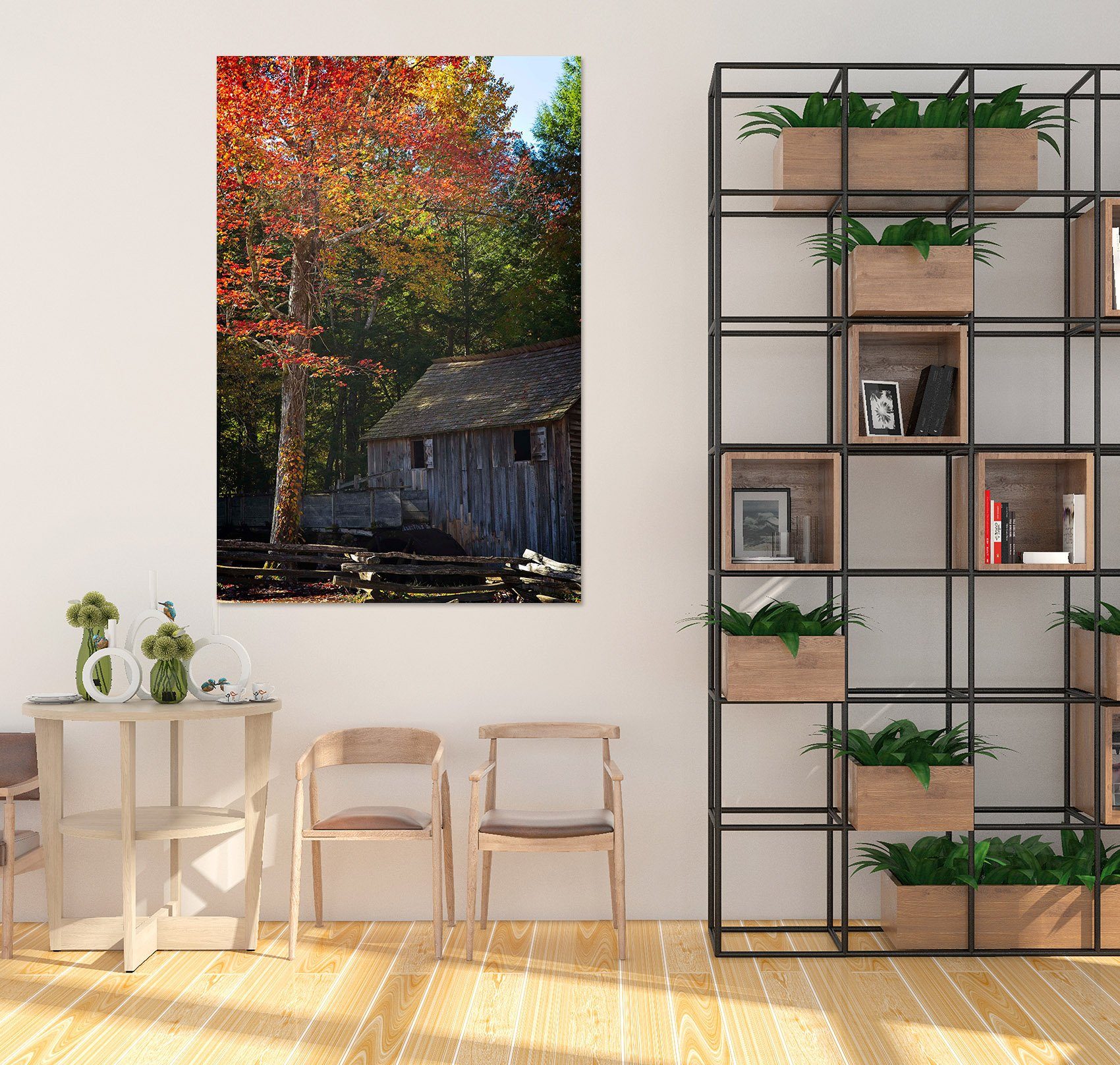 3D Autumn Leaves 002 Kathy Barefield Wall Sticker Wallpaper AJ Wallpaper 2