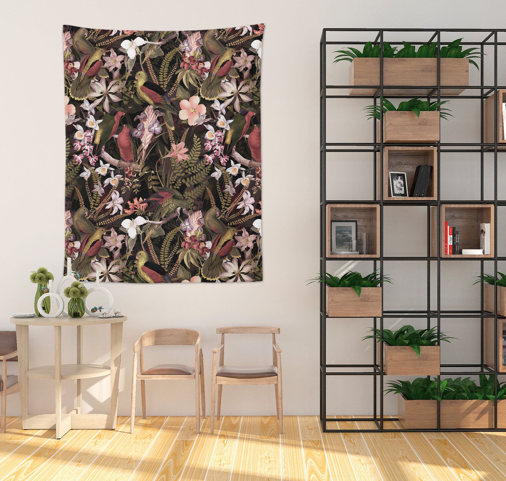 3D Petal Bird 5369 Uta Naumann Tapestry Hanging Cloth Hang