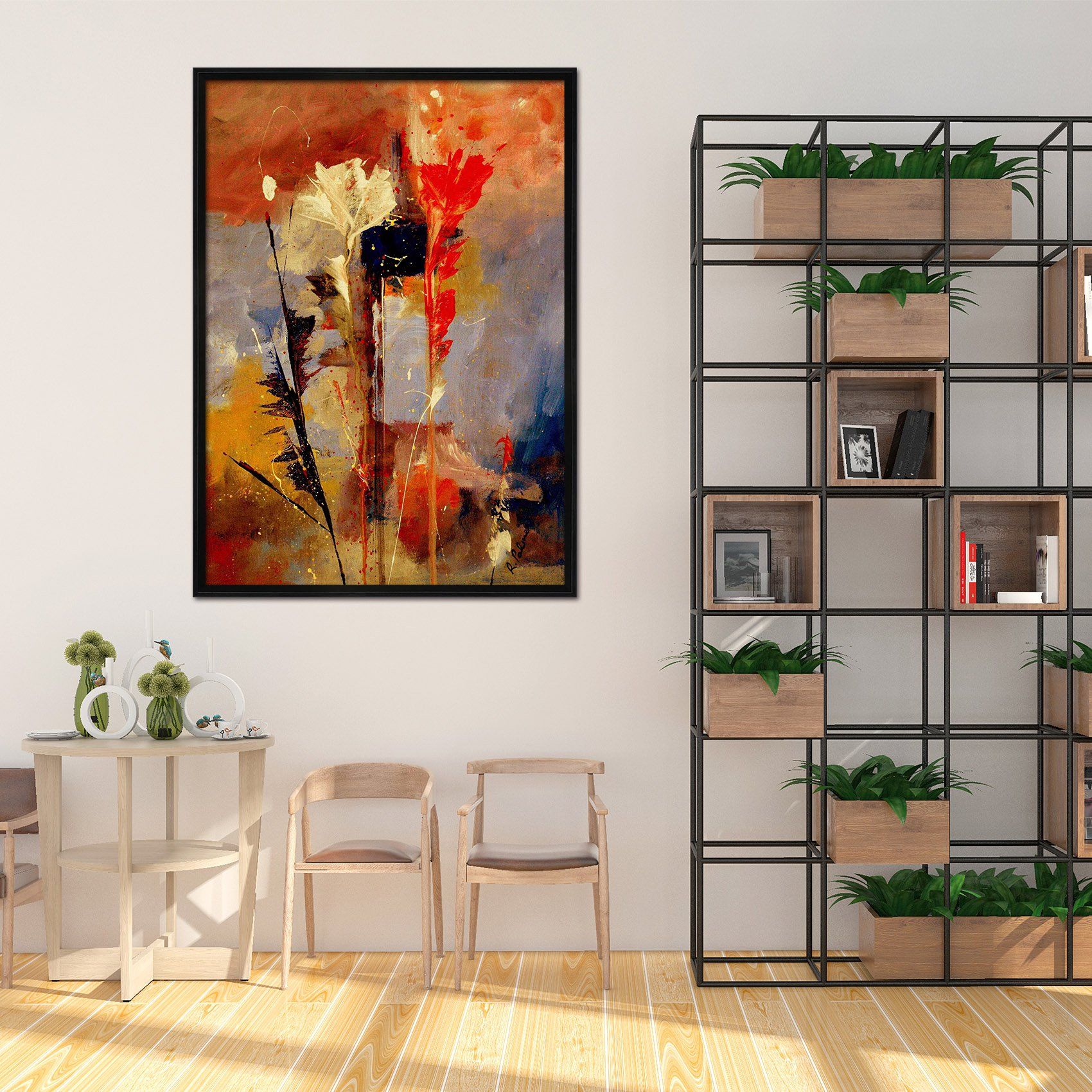 3D Sway Painting 125 Fake Framed Print Painting Wallpaper AJ Creativity Home