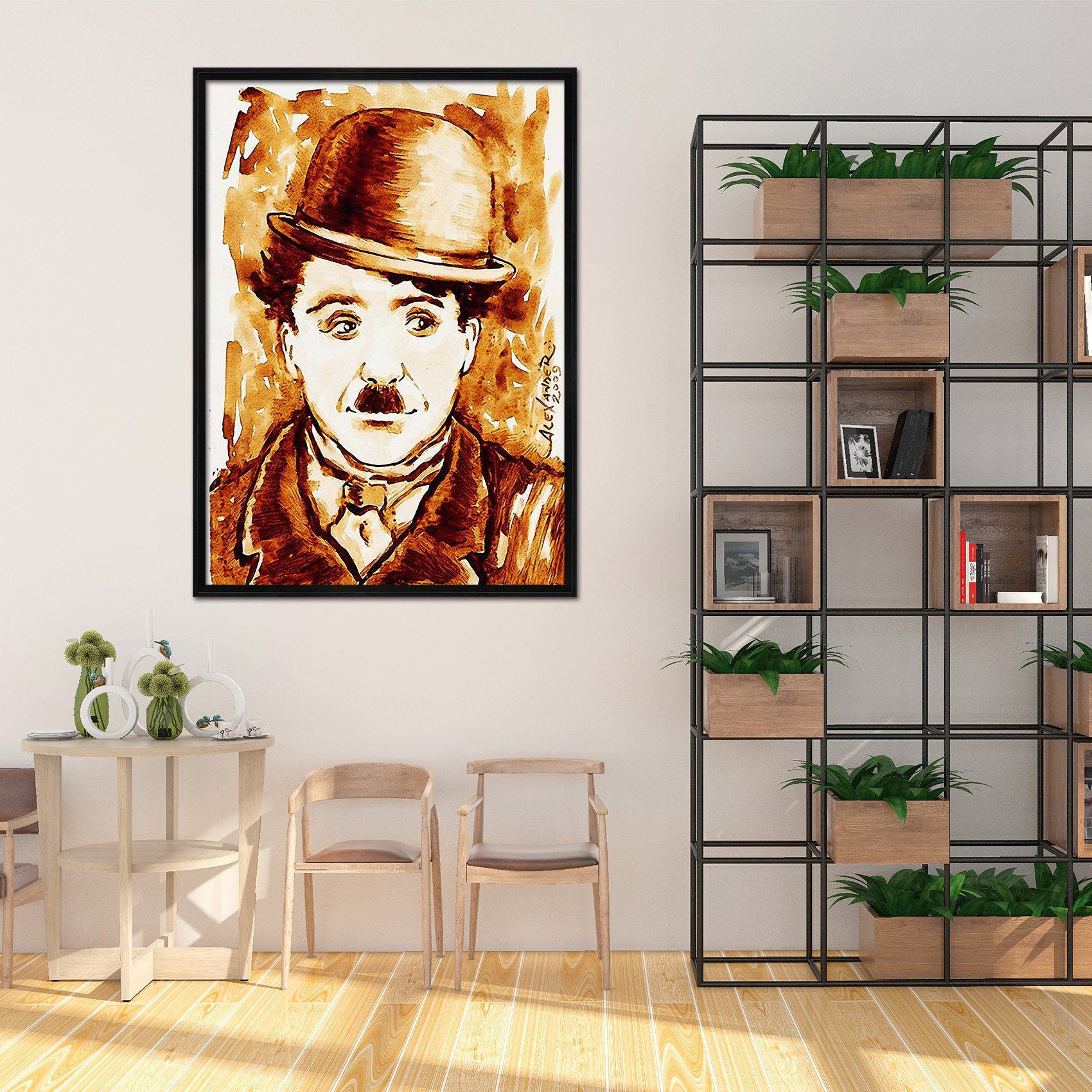 3D Master Of Mime 092 Fake Framed Print Painting Wallpaper AJ Creativity Home