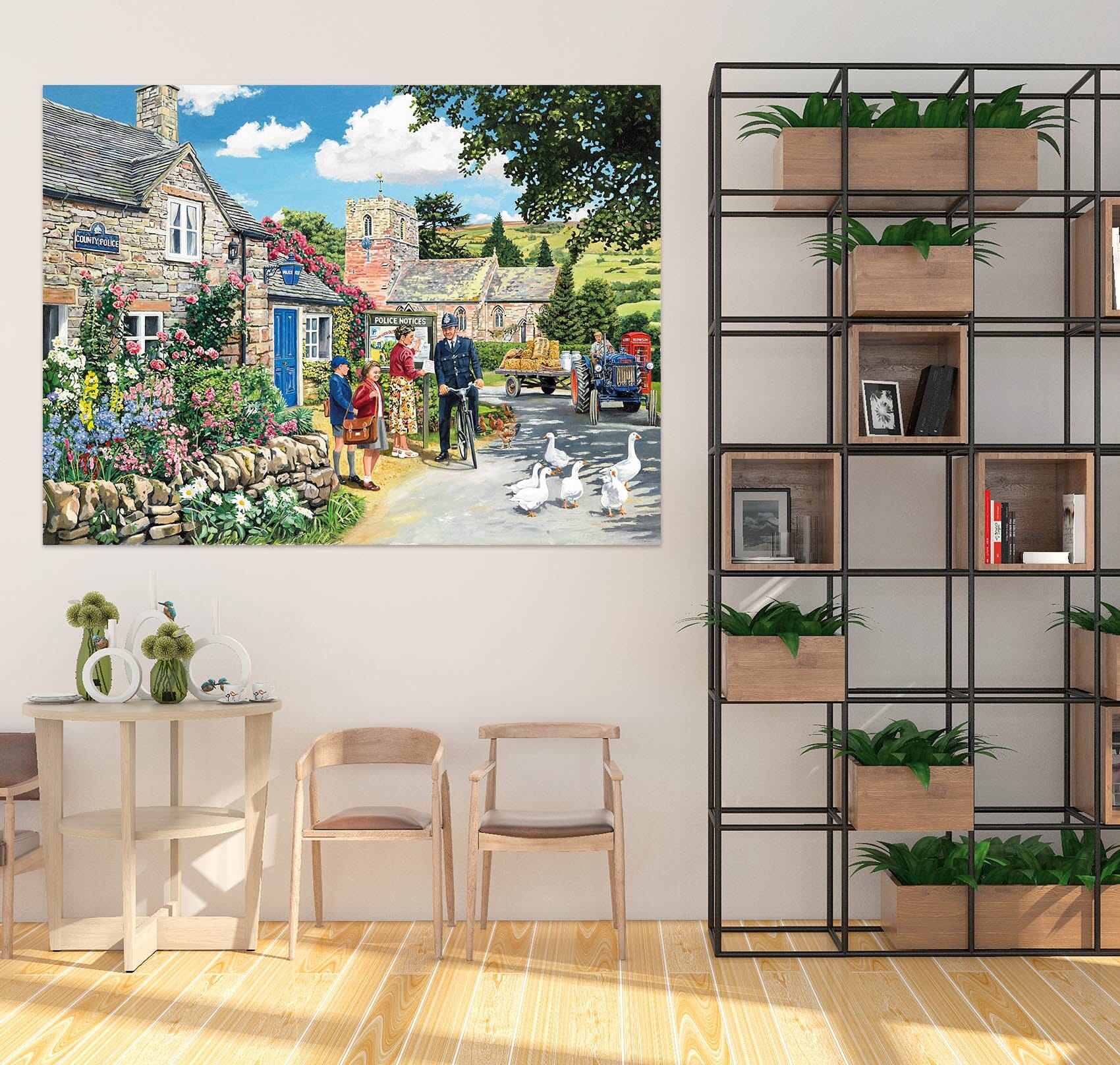 3D The Police House 074 Trevor Mitchell Wall Sticker Wallpaper AJ Wallpaper 2