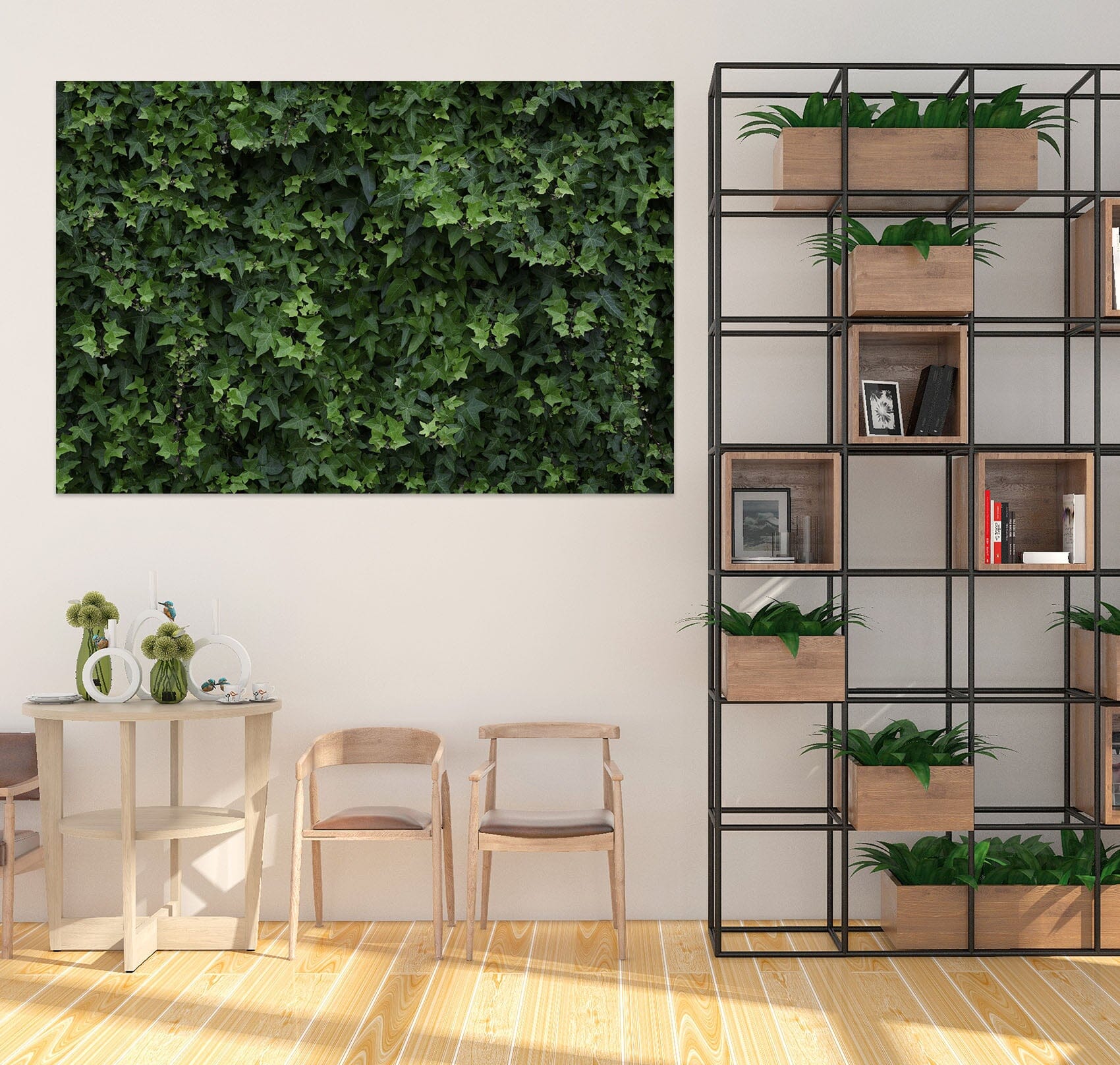 3D Leaf Vegetation 1065 Wall Sticker Wallpaper AJ Wallpaper 2