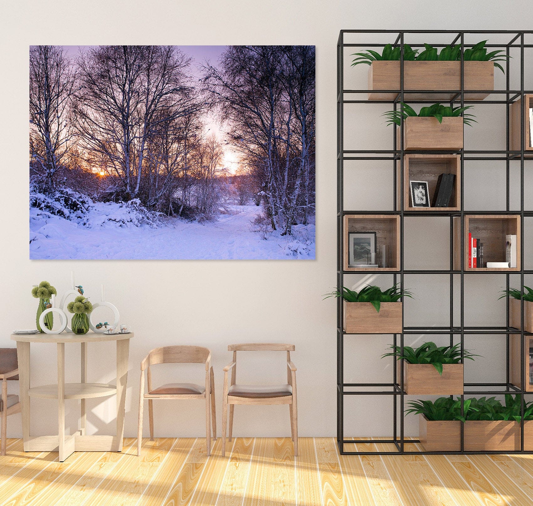 3D Snow Forest 014 Assaf Frank Wall Sticker Wallpaper AJ Wallpaper 2