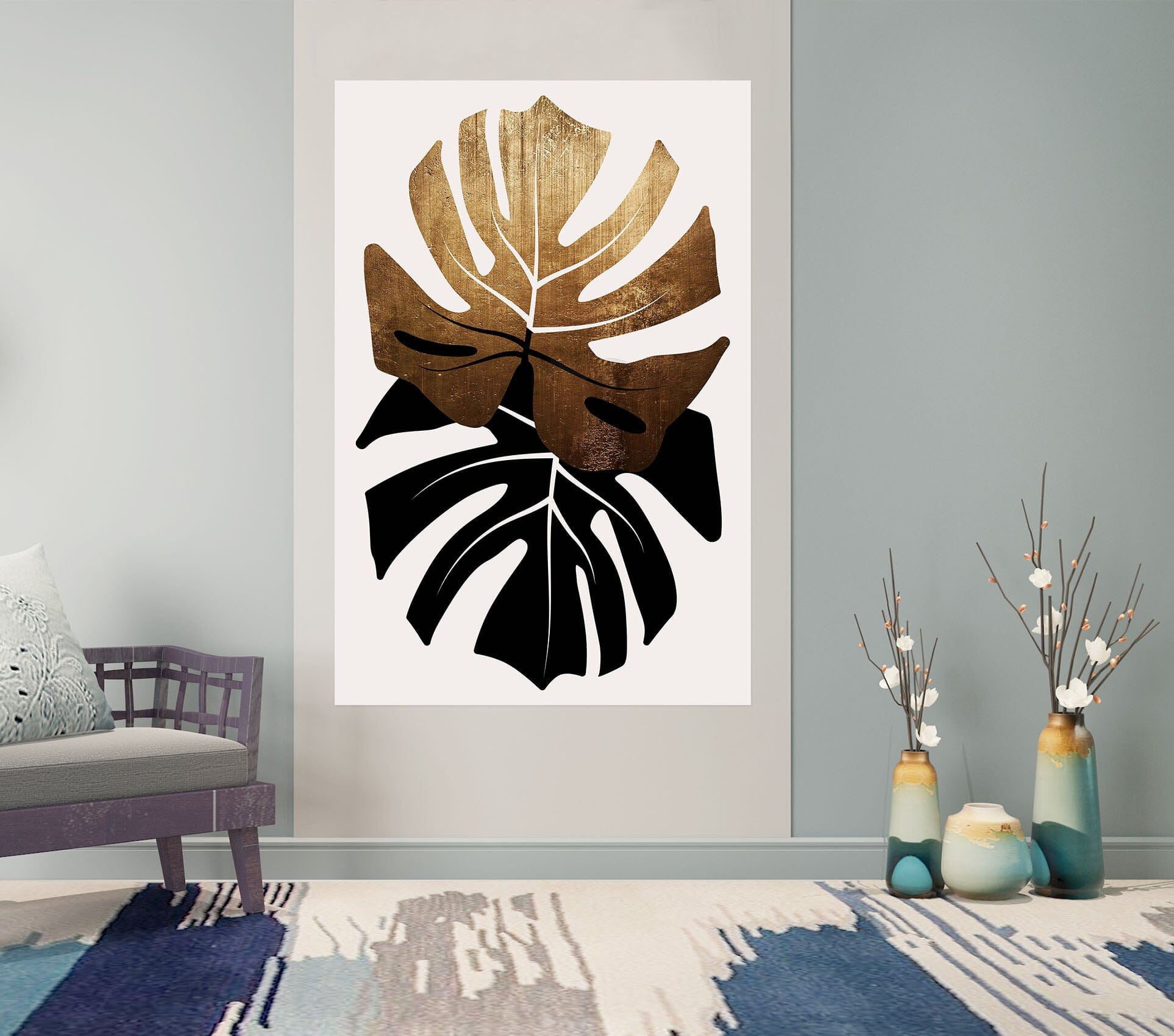 3D Withered Leaves 141 Boris Draschoff Wall Sticker Wallpaper AJ Wallpaper 2