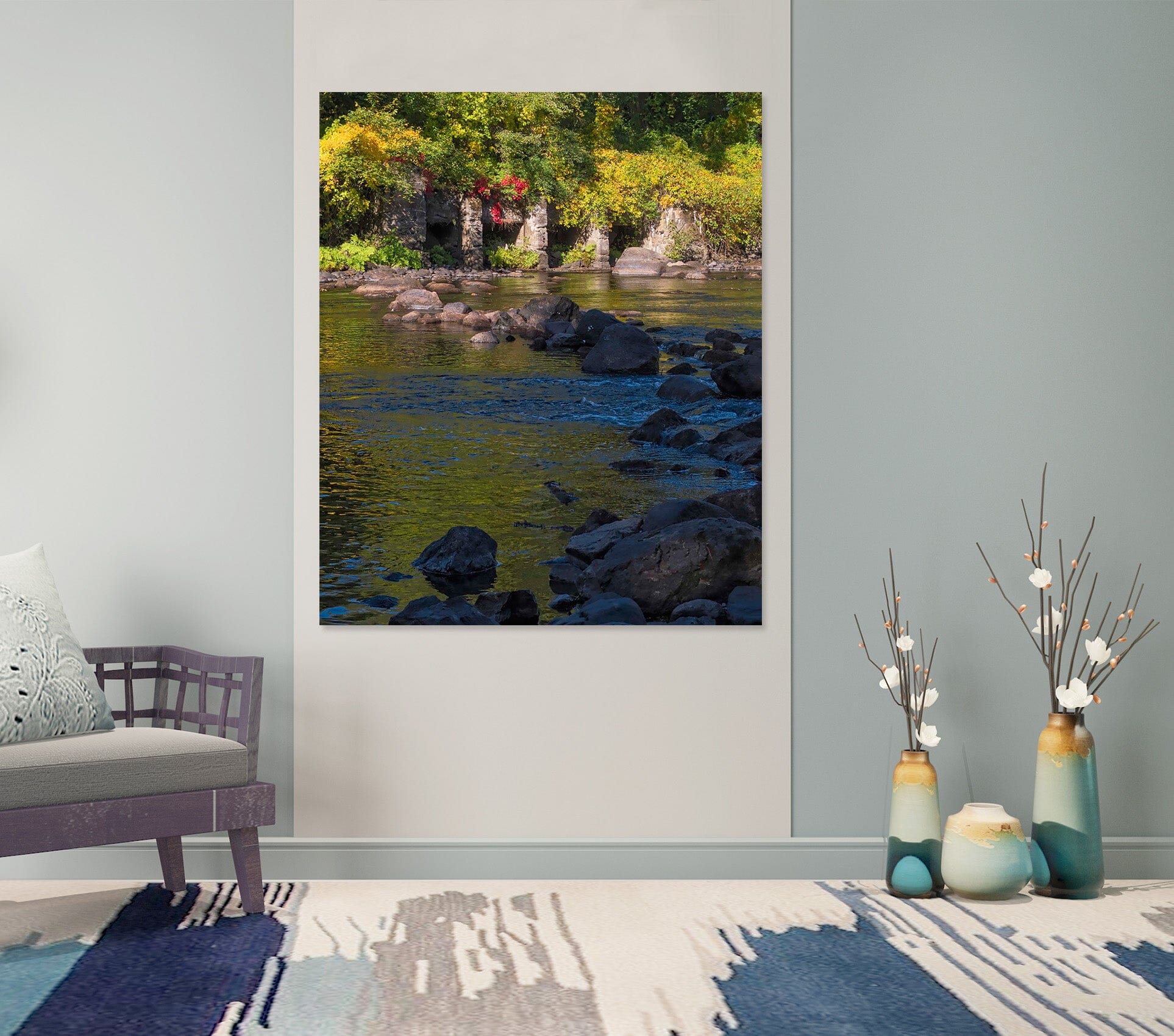 3D Autumn Park 134 Jerry LoFaro Wall Sticker Wallpaper AJ Wallpaper 2
