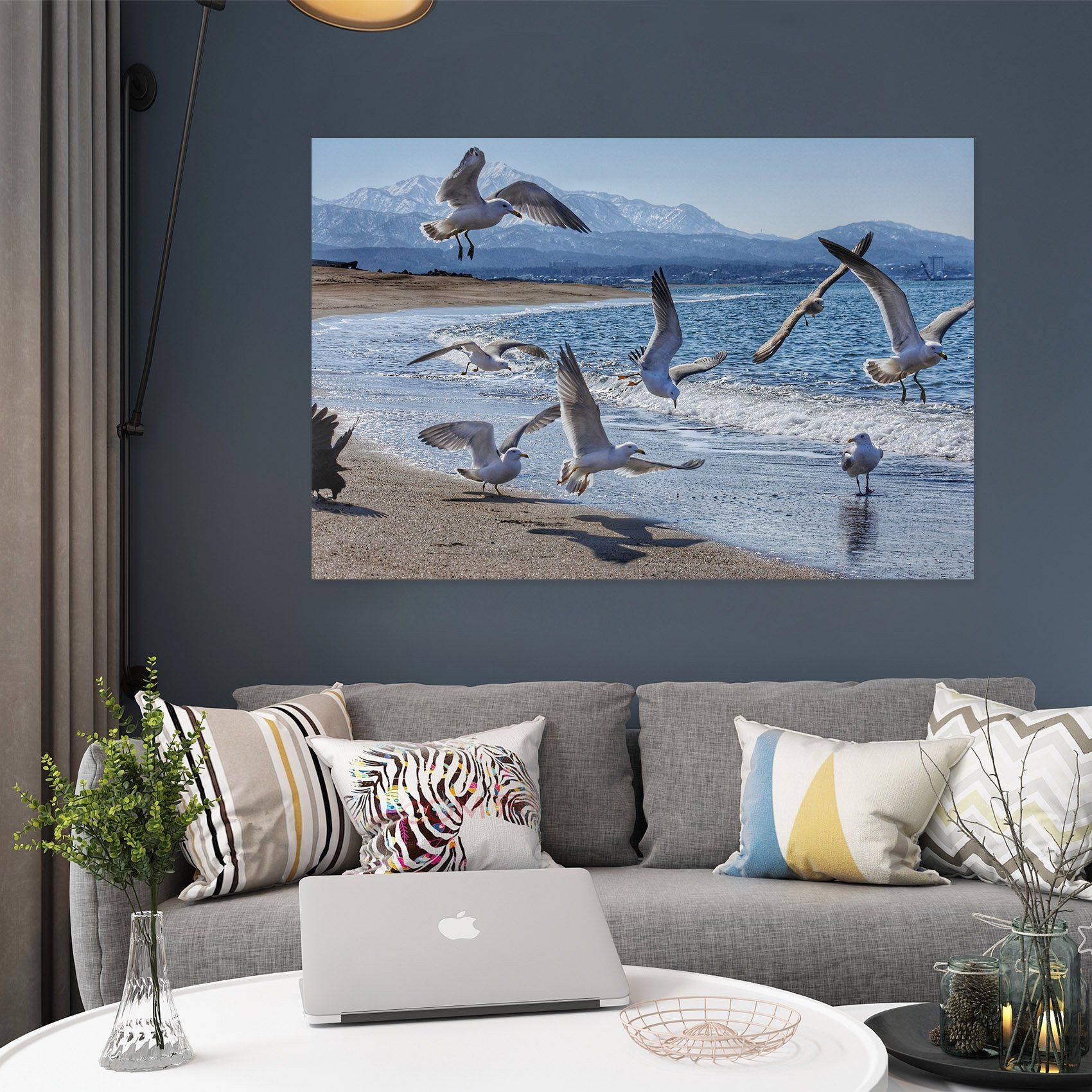 3D Seaside Bird 26 Animal Wall Stickers Wallpaper AJ Wallpaper 2