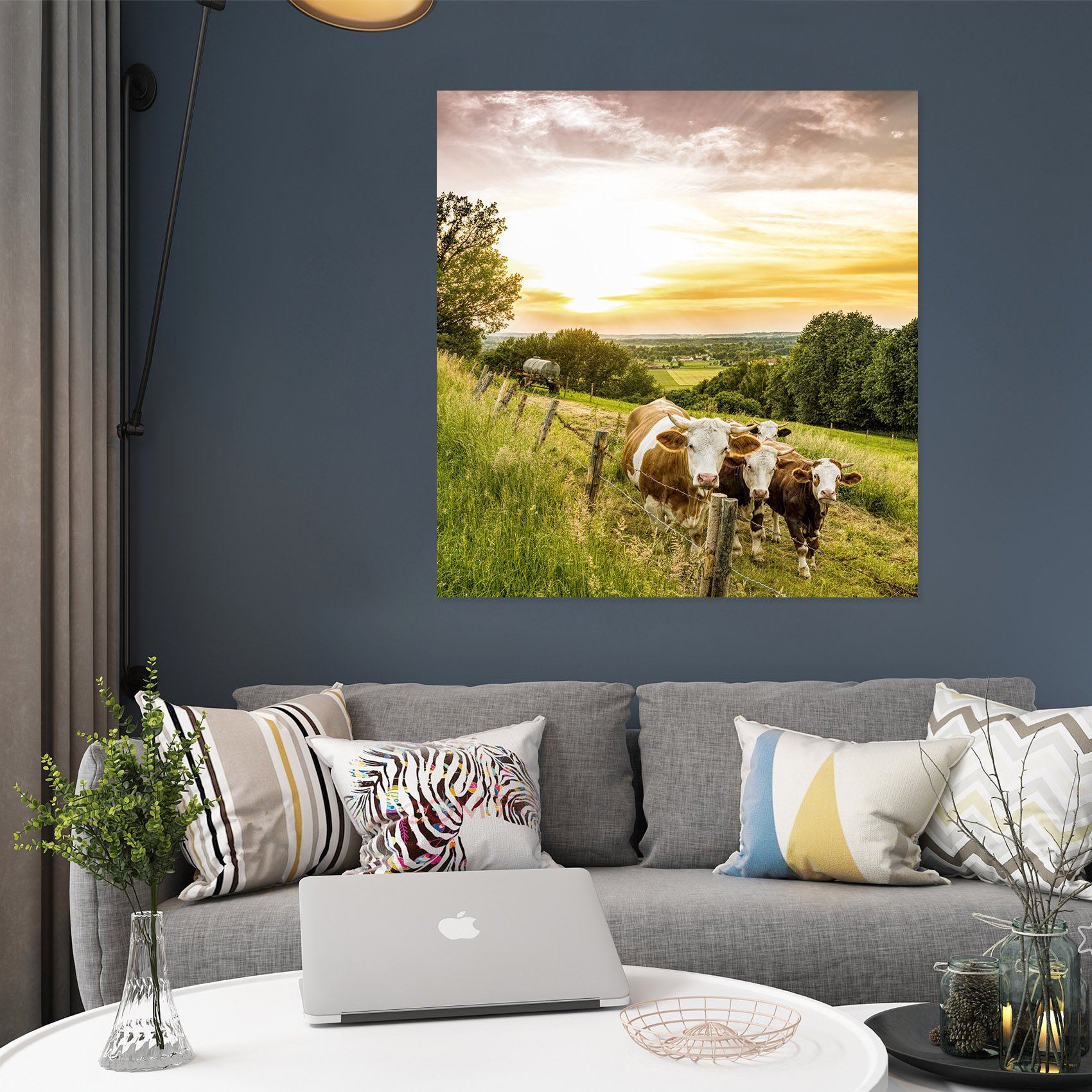 3D Sunset Horse 42 Animal Wall Stickers Wallpaper AJ Wallpaper 2