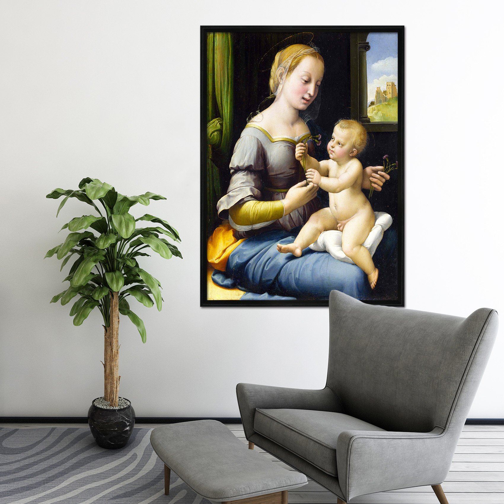 3D Hug Children 129 Fake Framed Print Painting Wallpaper AJ Creativity Home