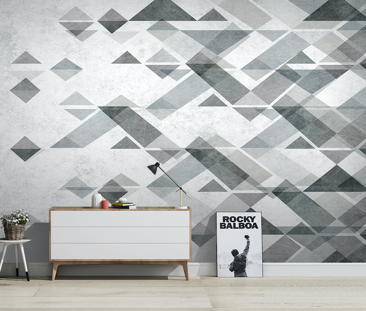 3D Fragmented Graphics WG072 Wall Murals